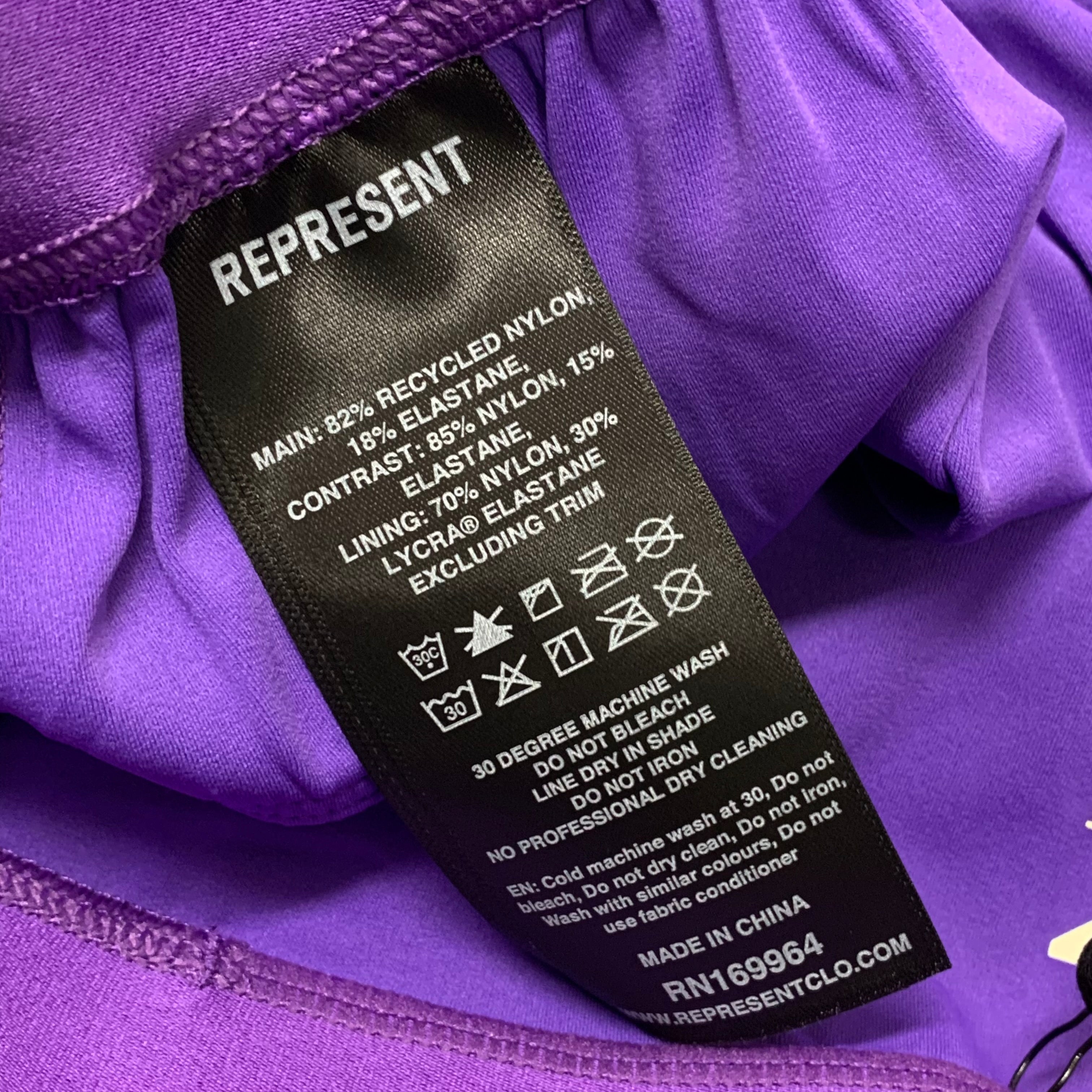 Represent Large Shorts 247 Berlin Purple Shorts Bottoms