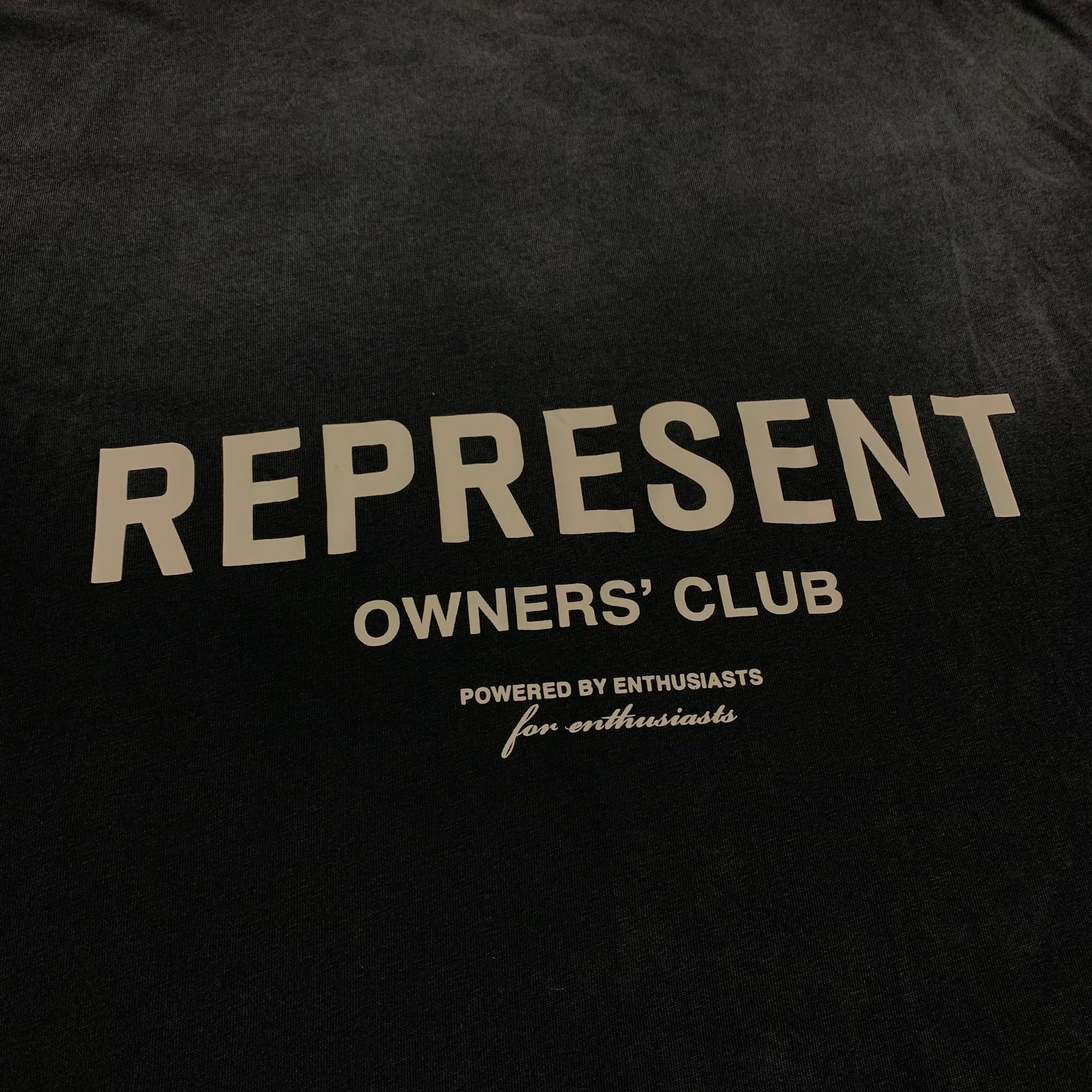 Represent XL Owners Club Stained Black Tee