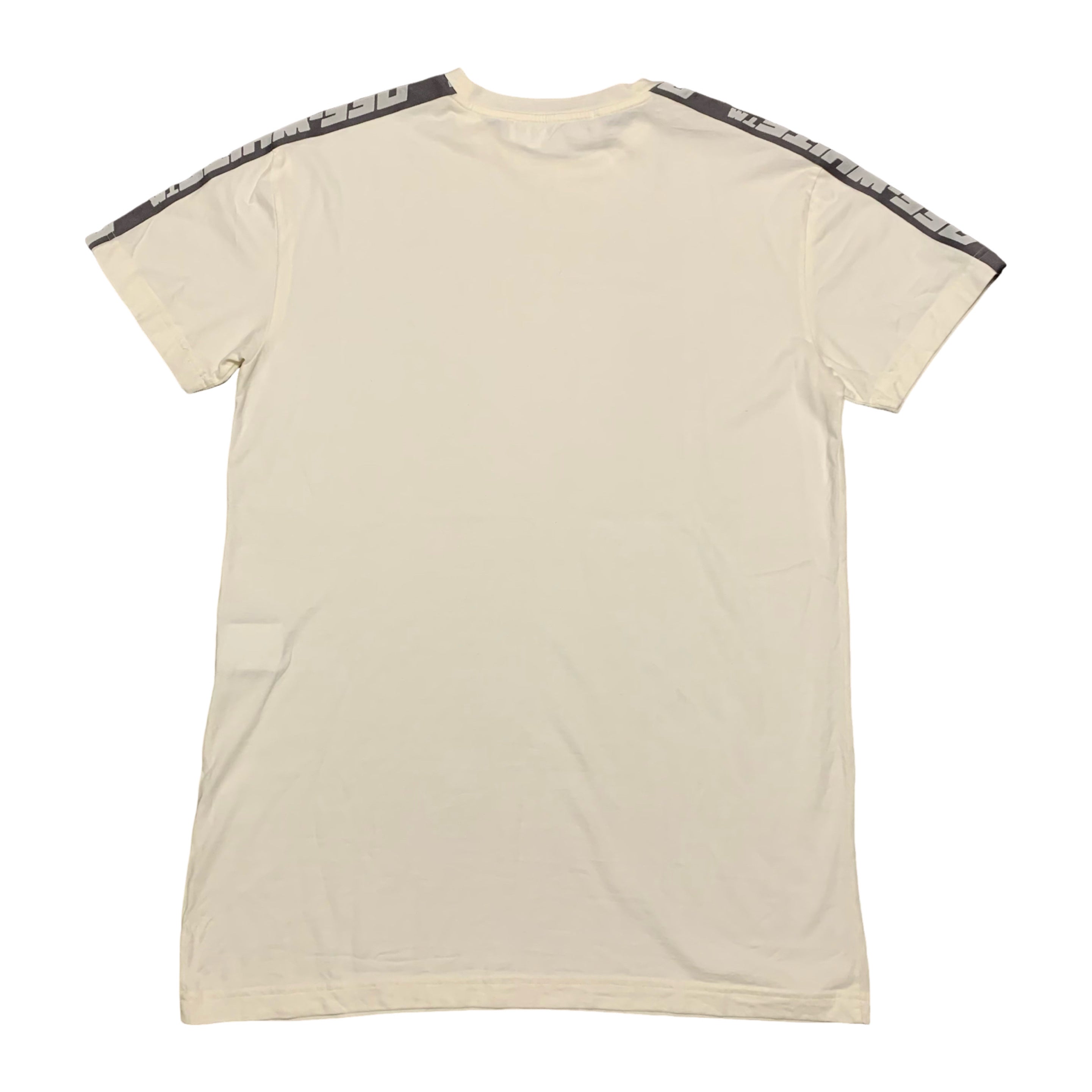 Off White Large Tape Cream White Tee Vigil Abloh