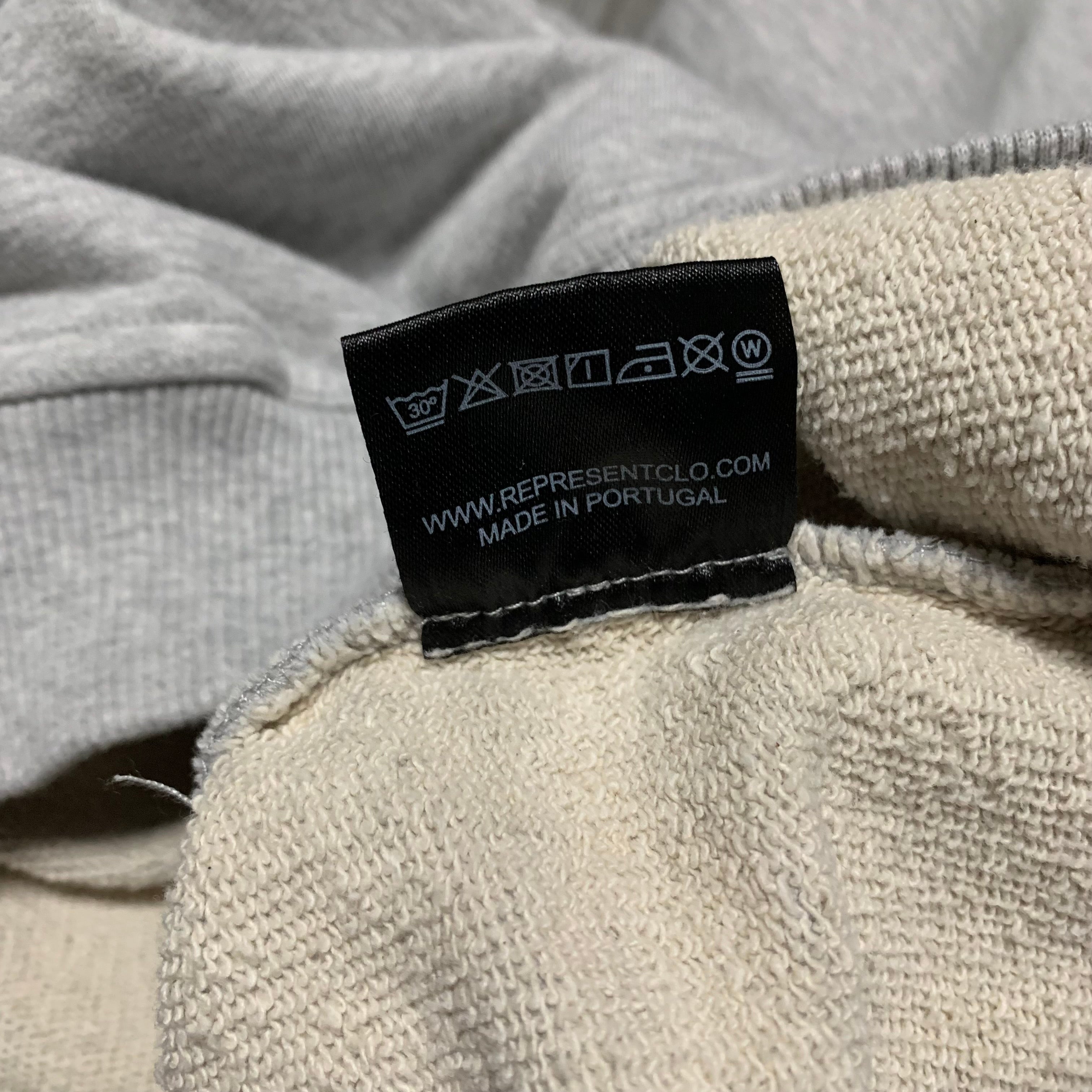 Represent Small Owners Club Grey Sweater Sweatshirt Crewneck