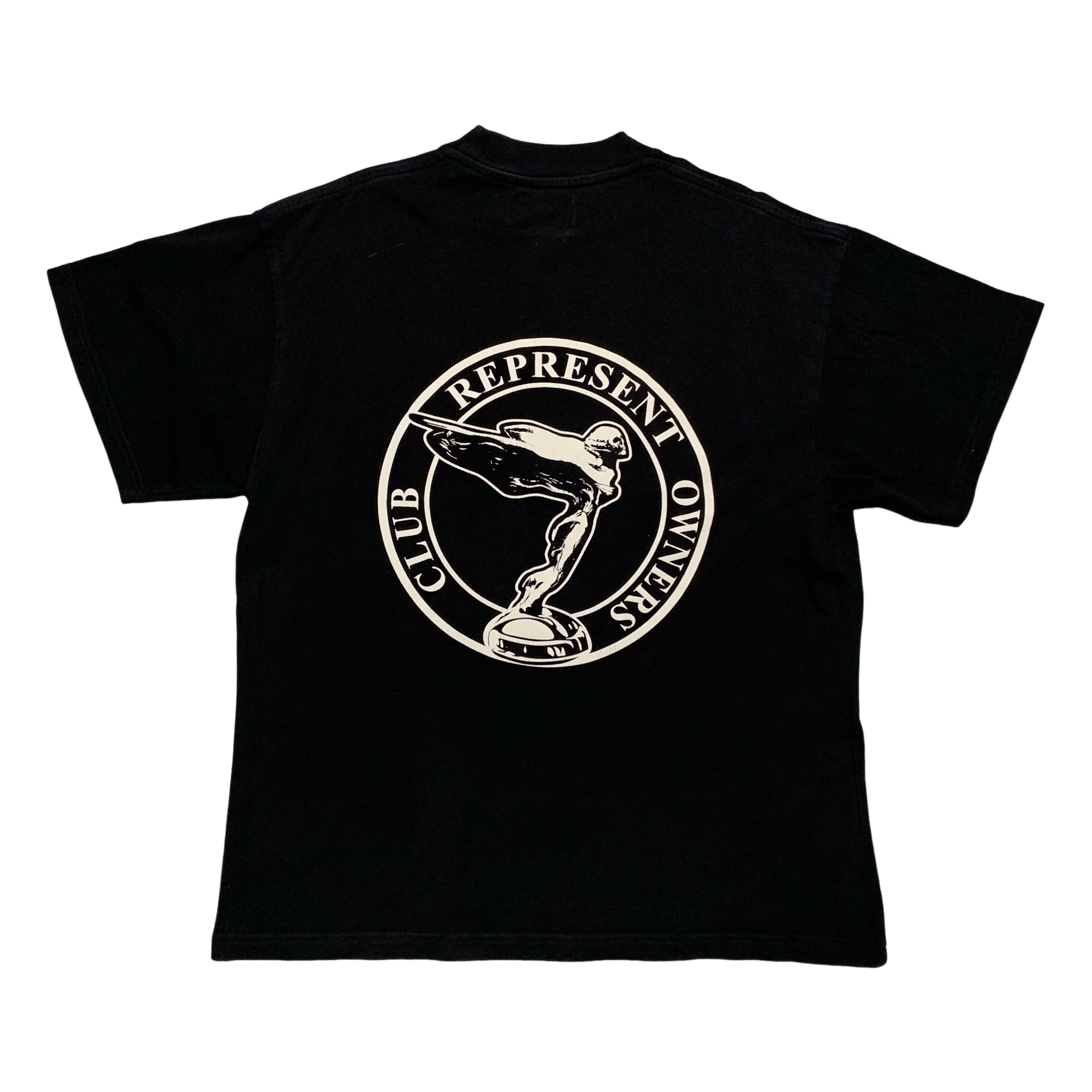 Represent Medium Owners Club Angel Jet Black Tee