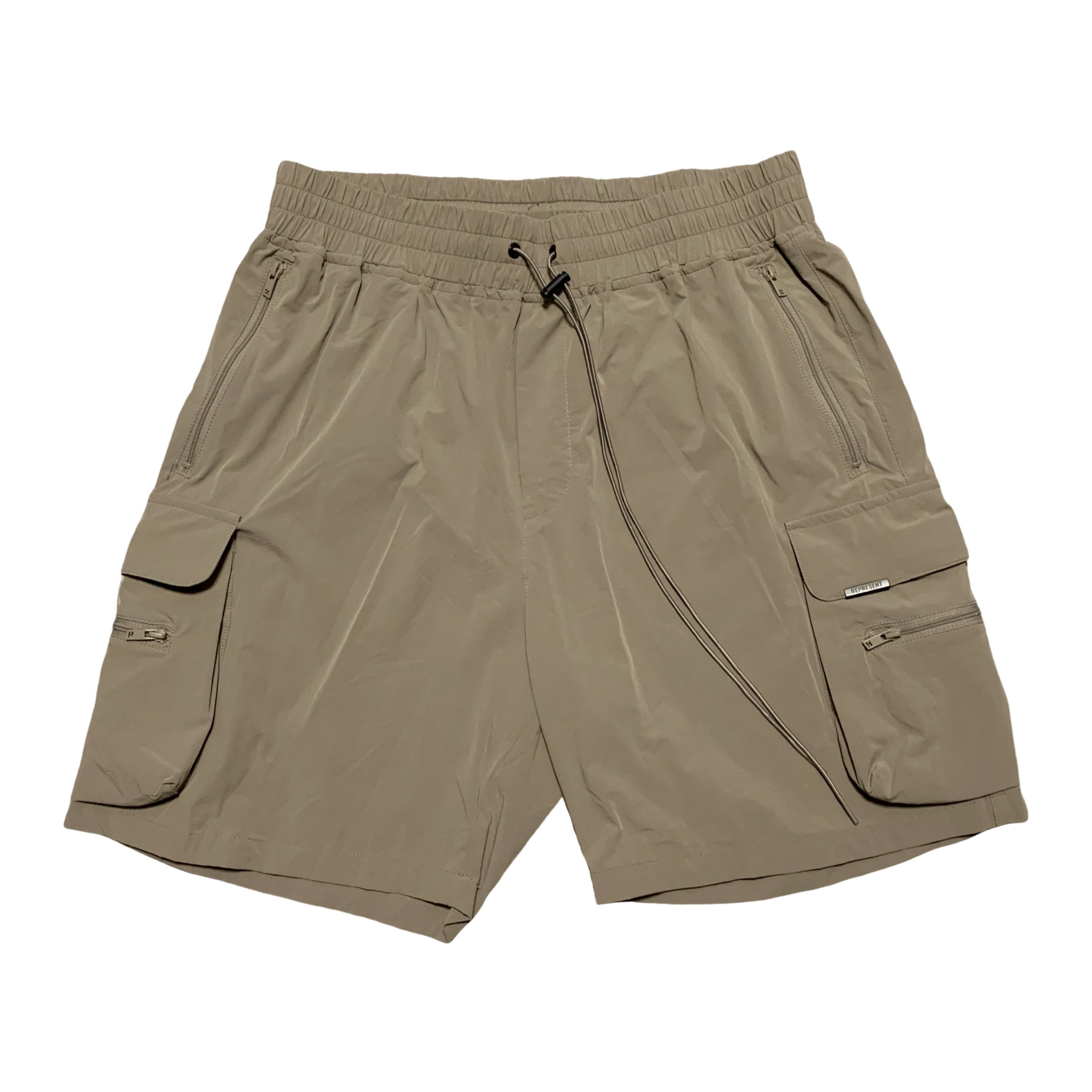 Represent Medium Shorts 247 Olive Green Bottoms