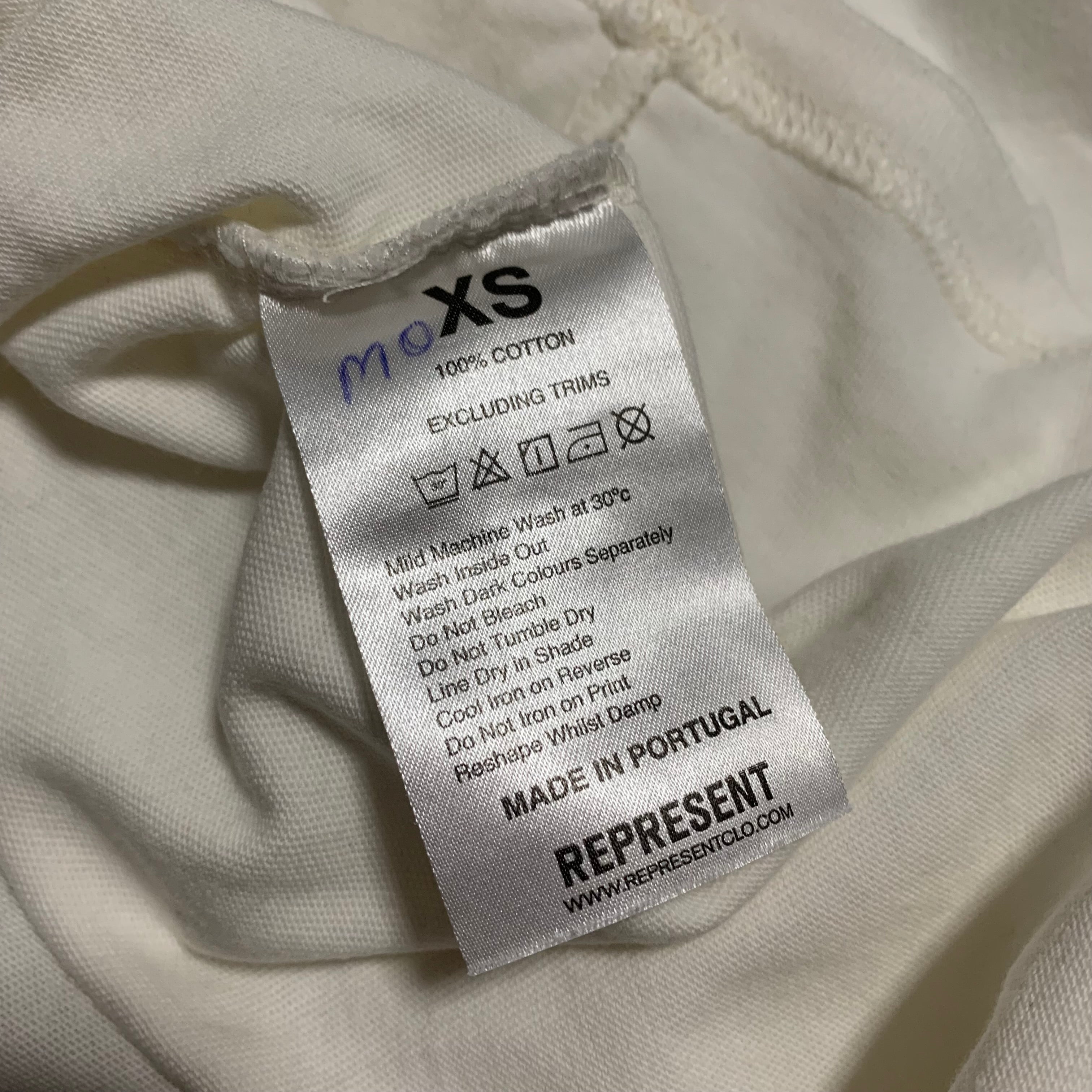 Represent XS Yacht Club Flat White Tee