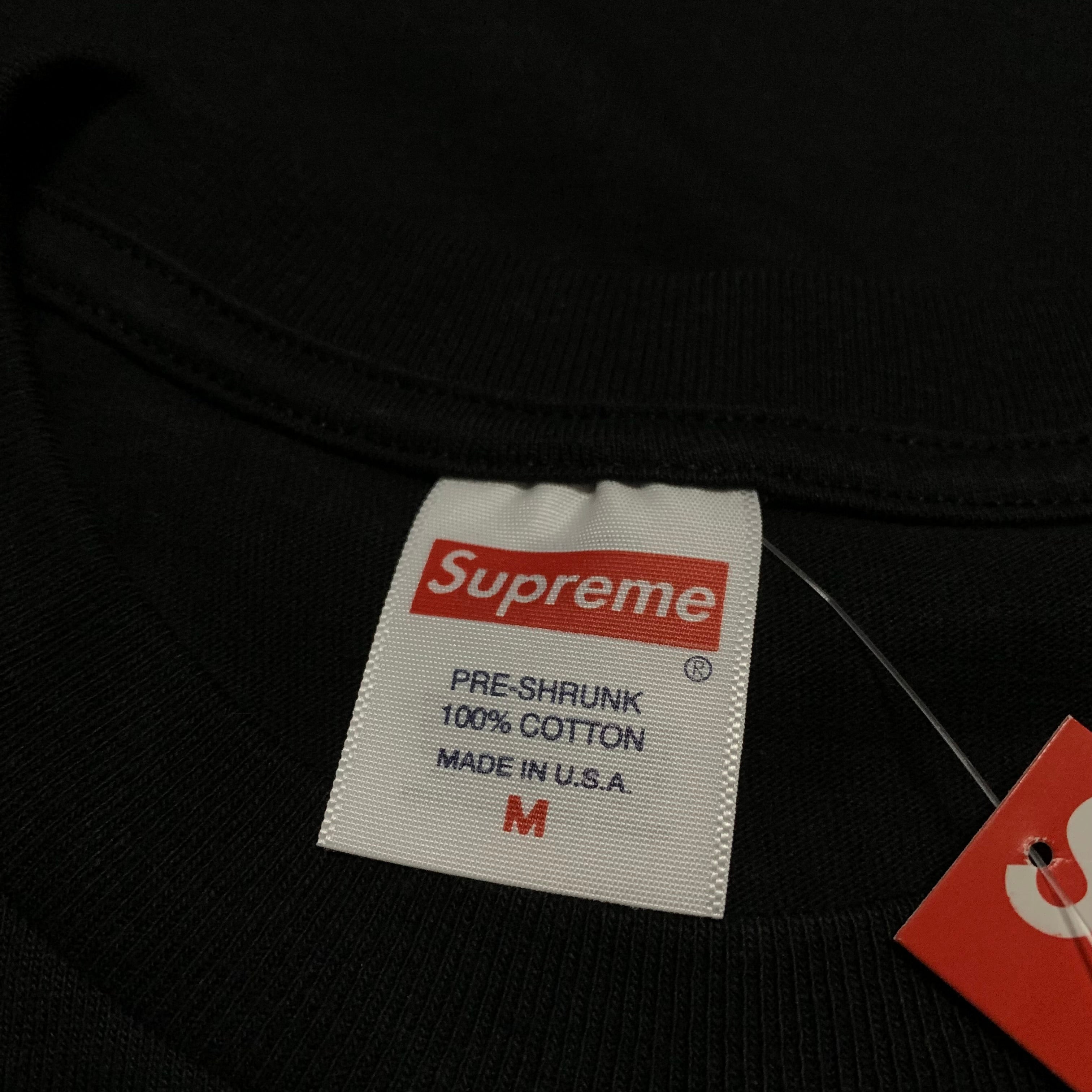 Supreme Medium Futura Box Logo Black Tee 2024