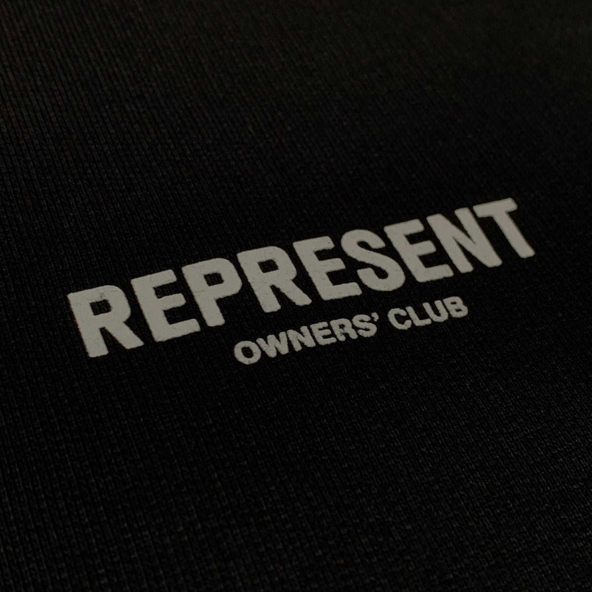 Represent Small Sweatshirt Owners Club Black Crewneck