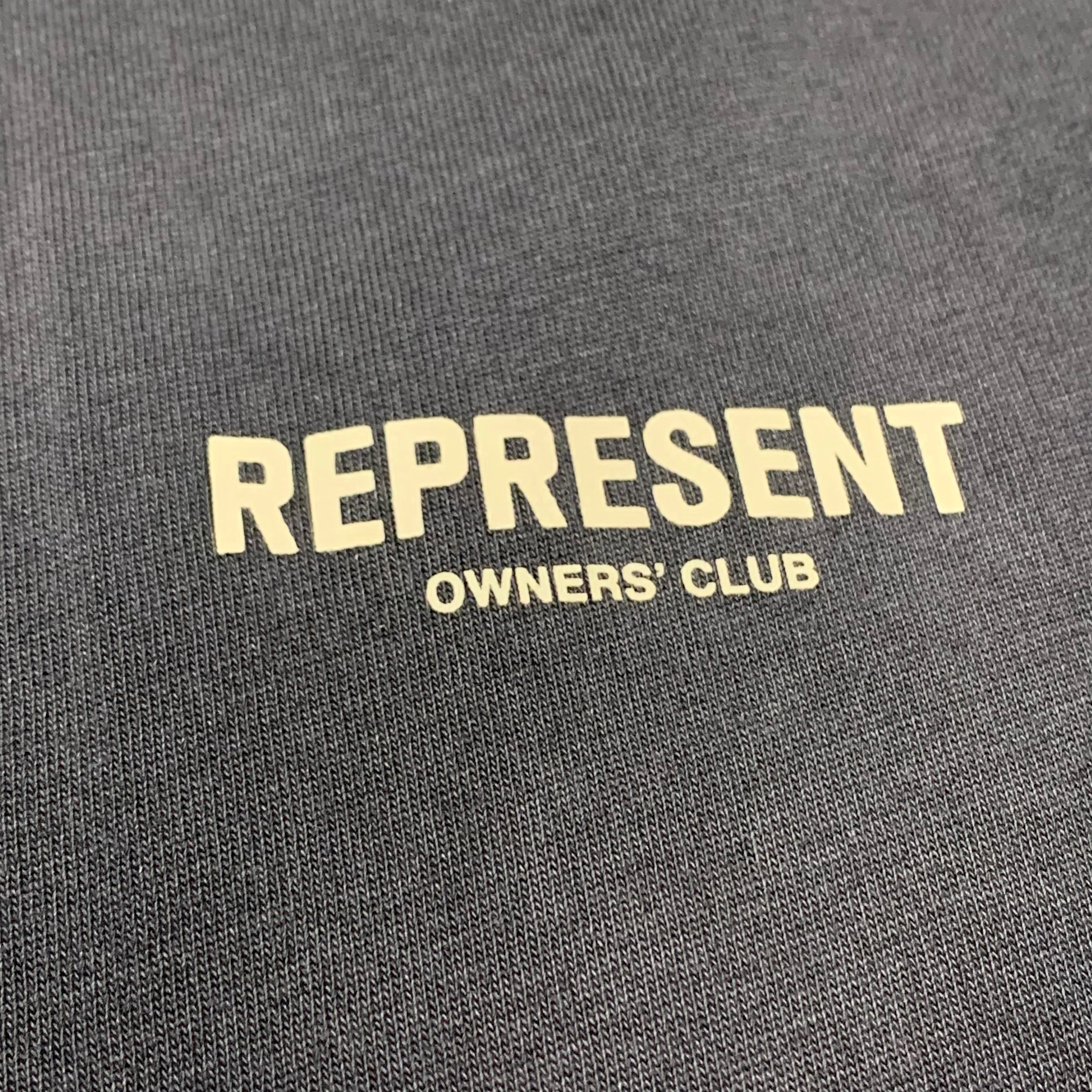 Represent XS Owners Club Stained Black Tee