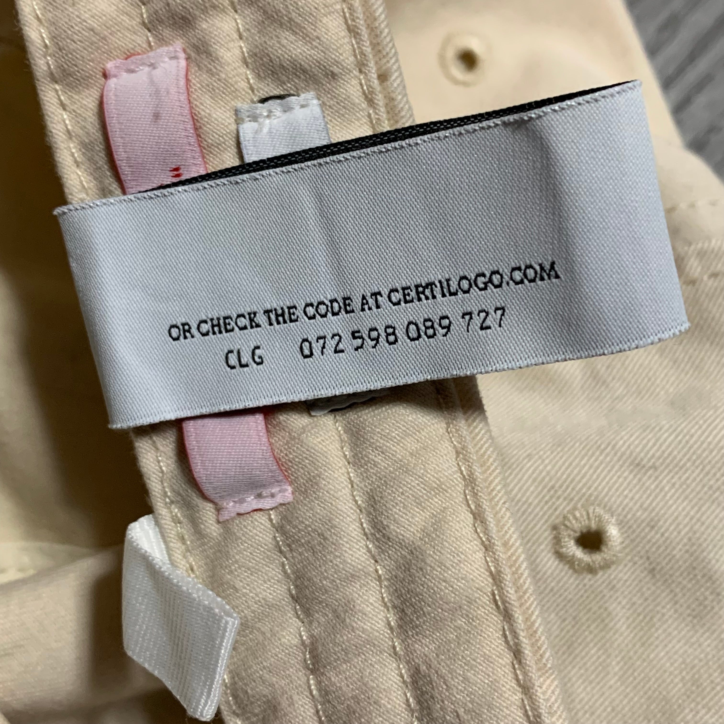 Off White Cap Metal Arrows Beige Baseball Cap Hat Virgil Abloh