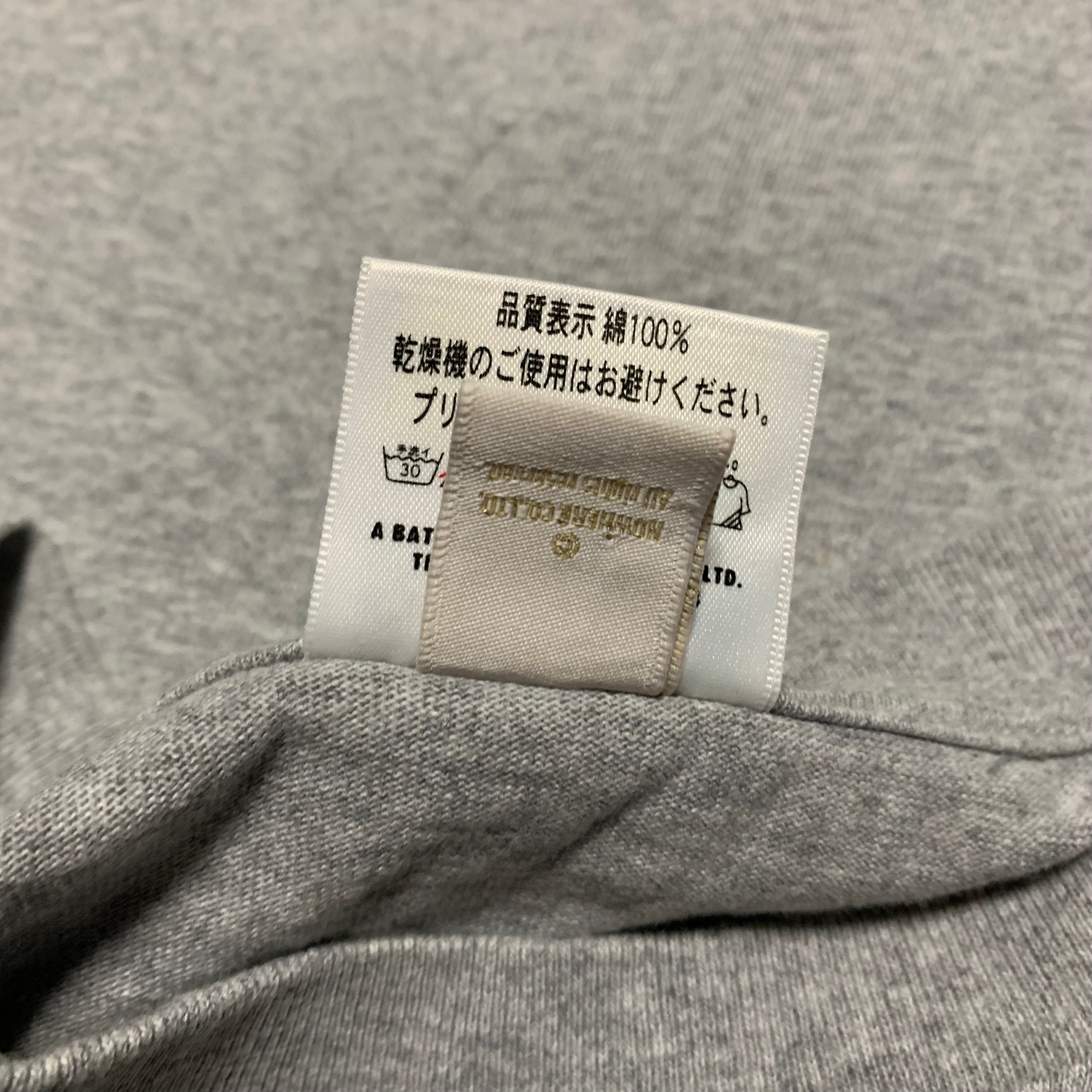 Bape Medium Bape Sta Grey Tee A Bathing Ape