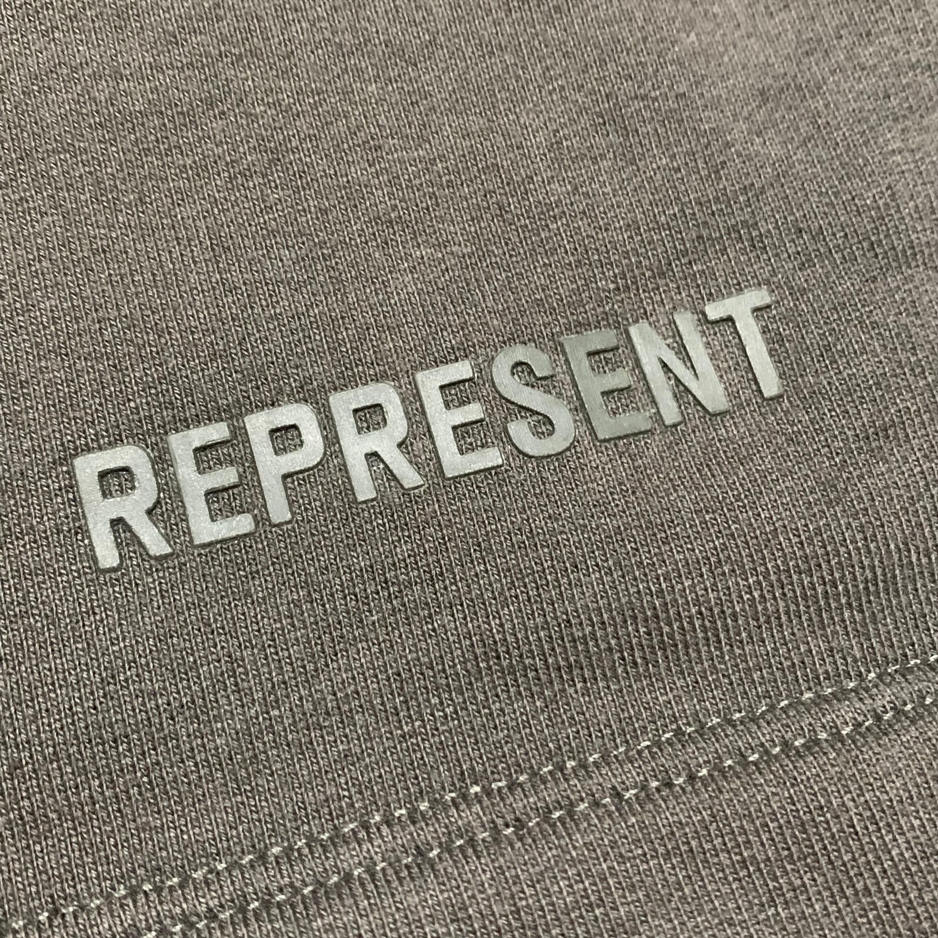 Represent Small Shorts Blanks Dusk Grey Bottoms