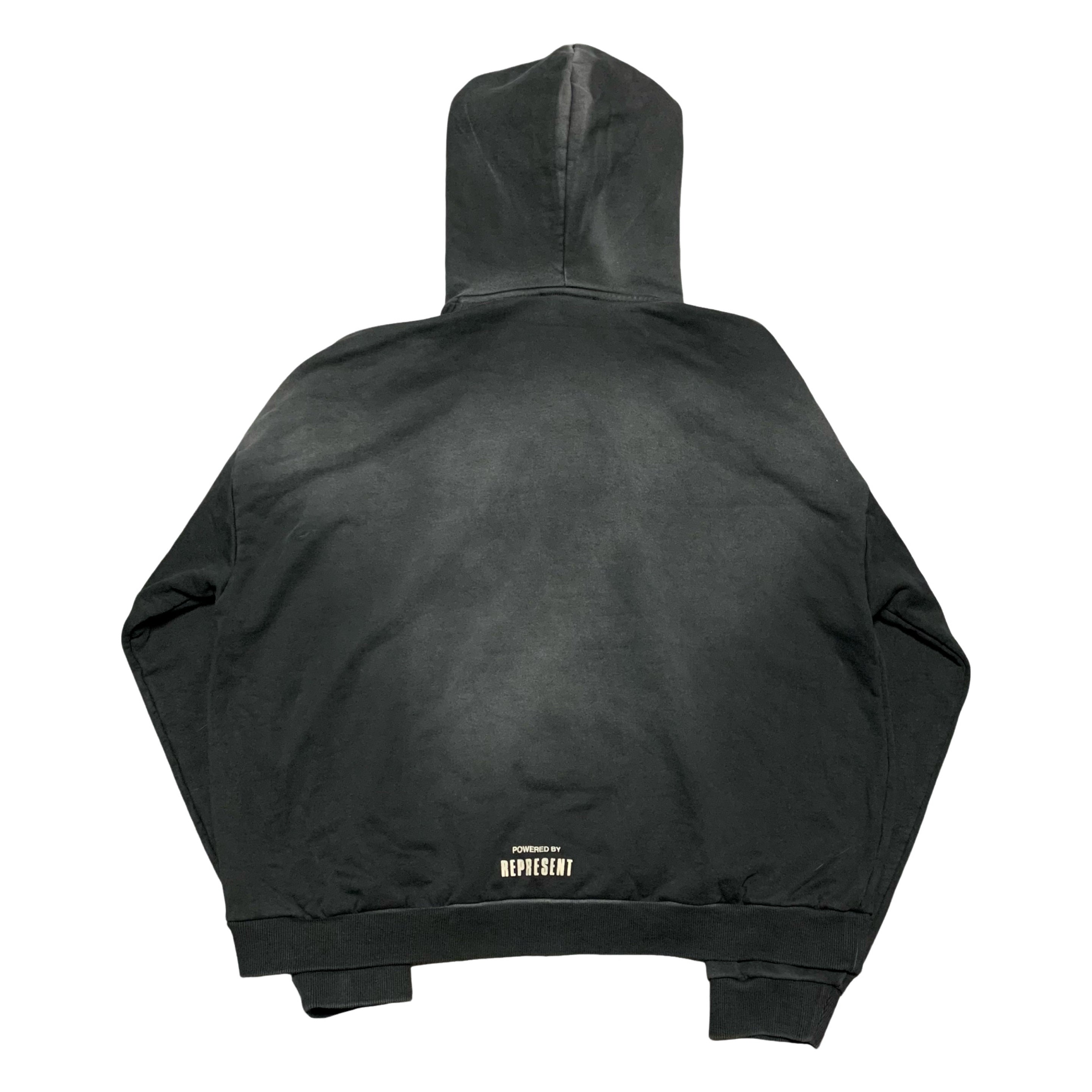 Represent Small World Championship Stained Black Hoodie
