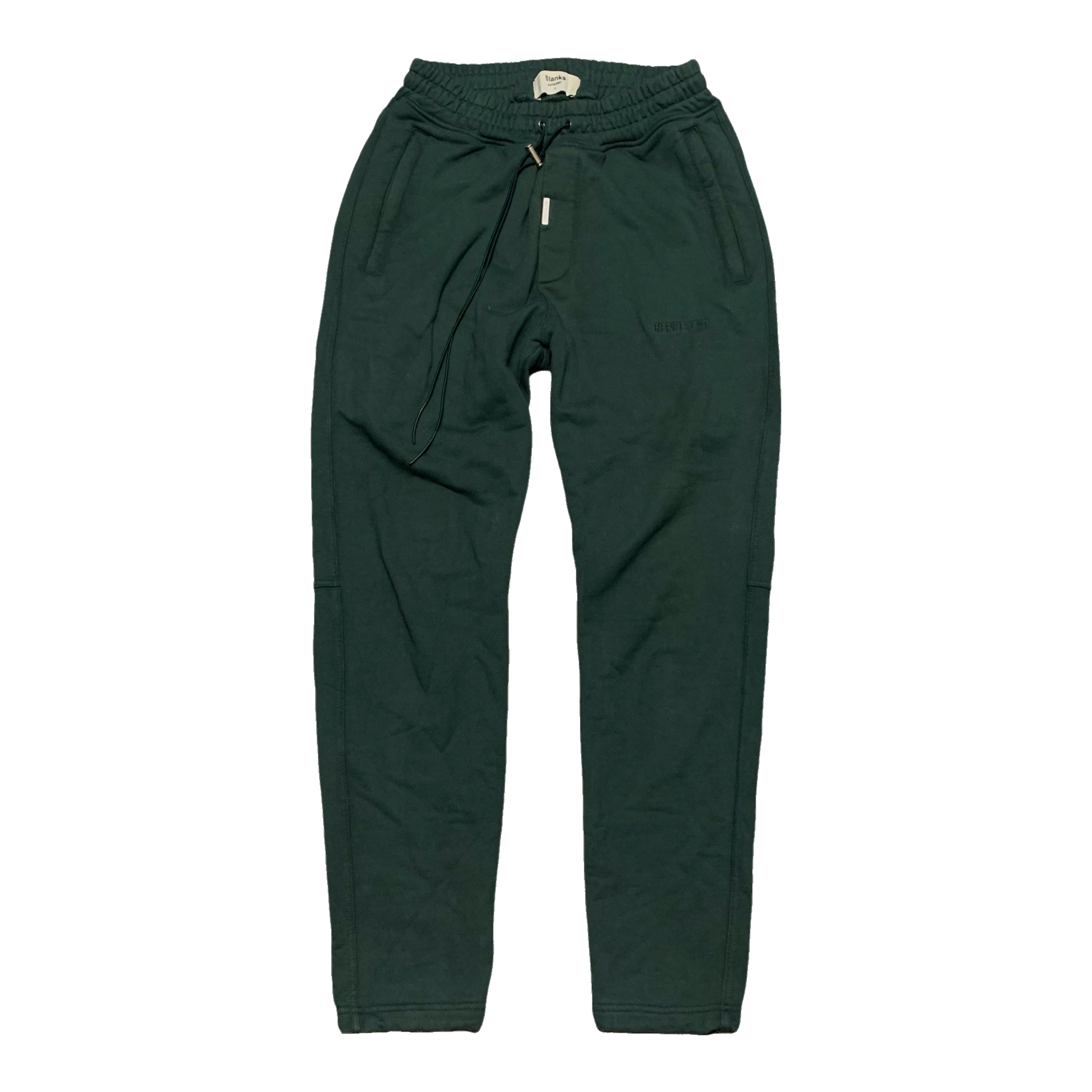 Represent Small Blanks Jogger Sweatpants Bottoms Green