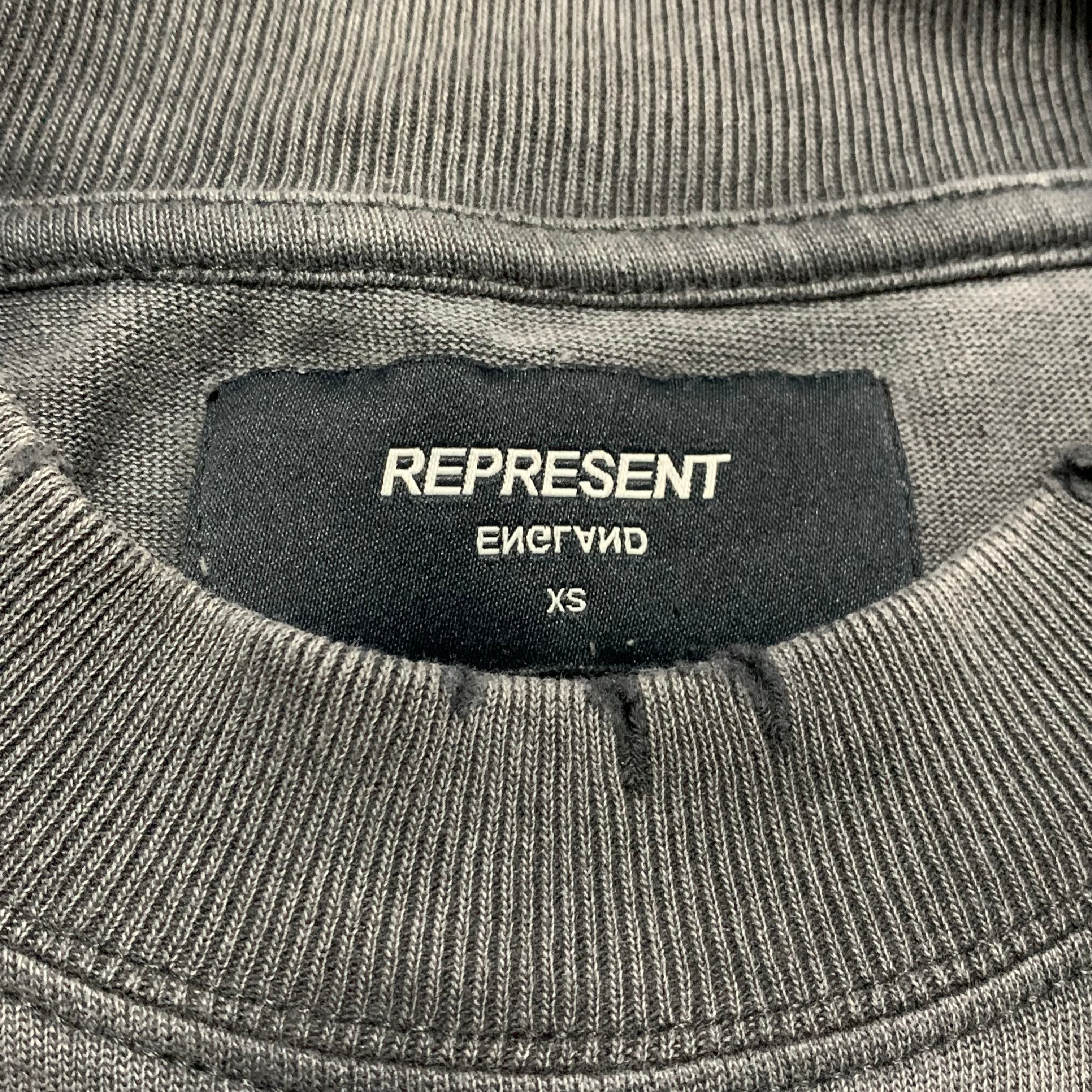 Represent XS Terrier Eagle Vintage Grey Tee