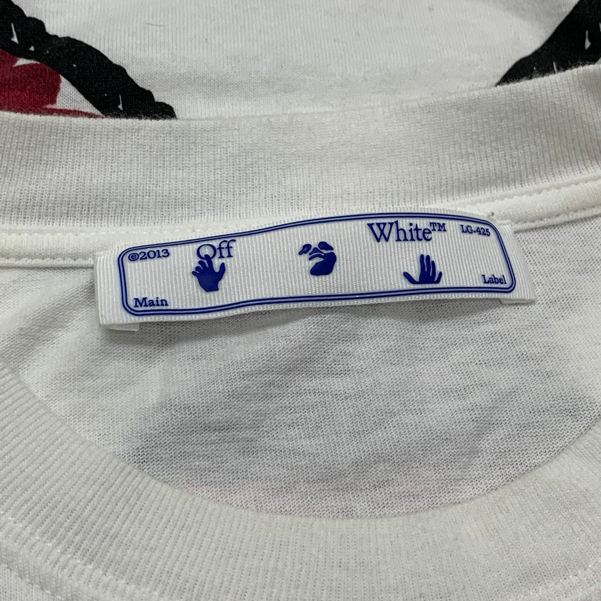 Off White Small Tee Marker Arrows White T-Shirt Virgil Abloh