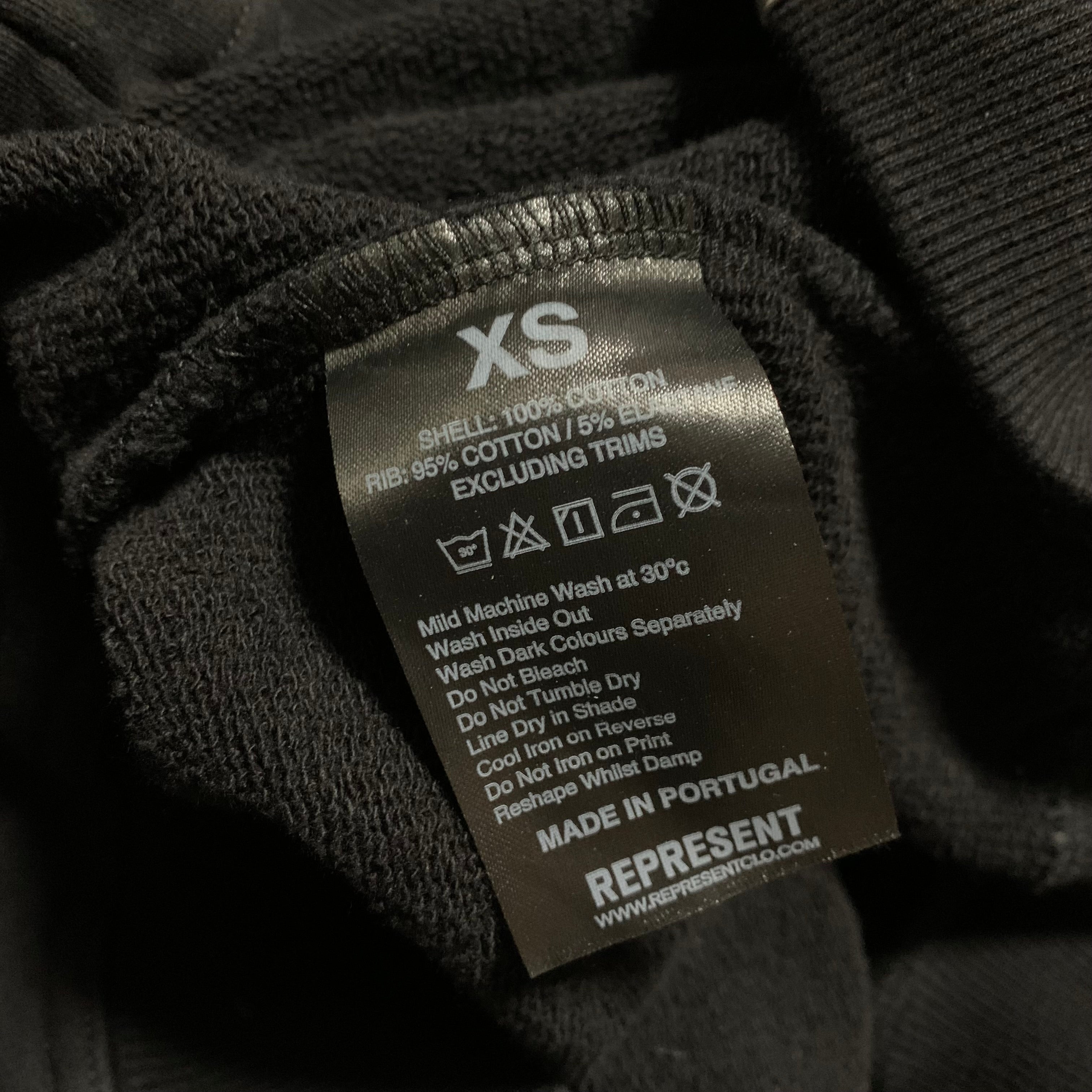 Represent XS Initial Assembly Black Sweatshirt Crewneck