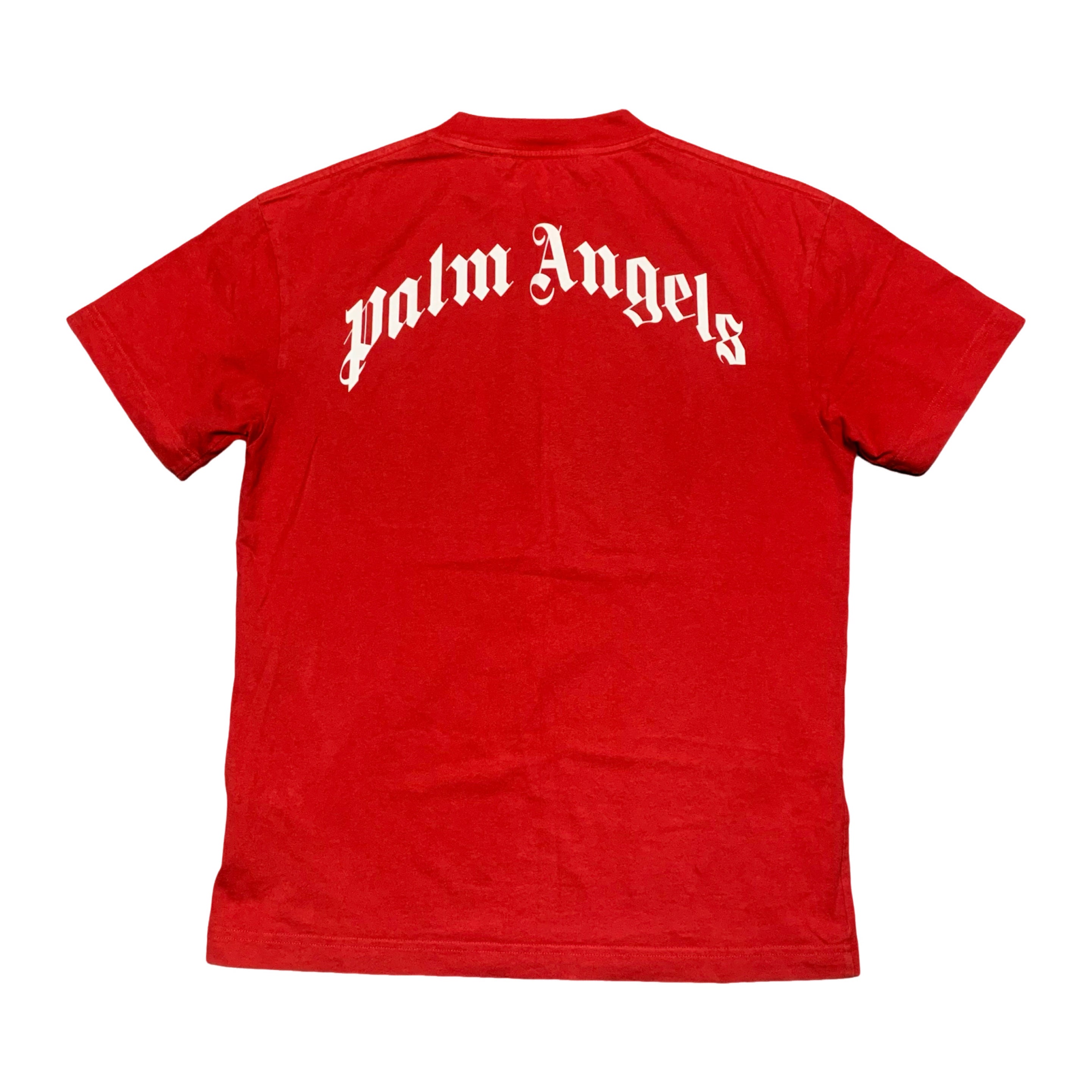 Palm Angels Medium Kill The Bear Red Tee