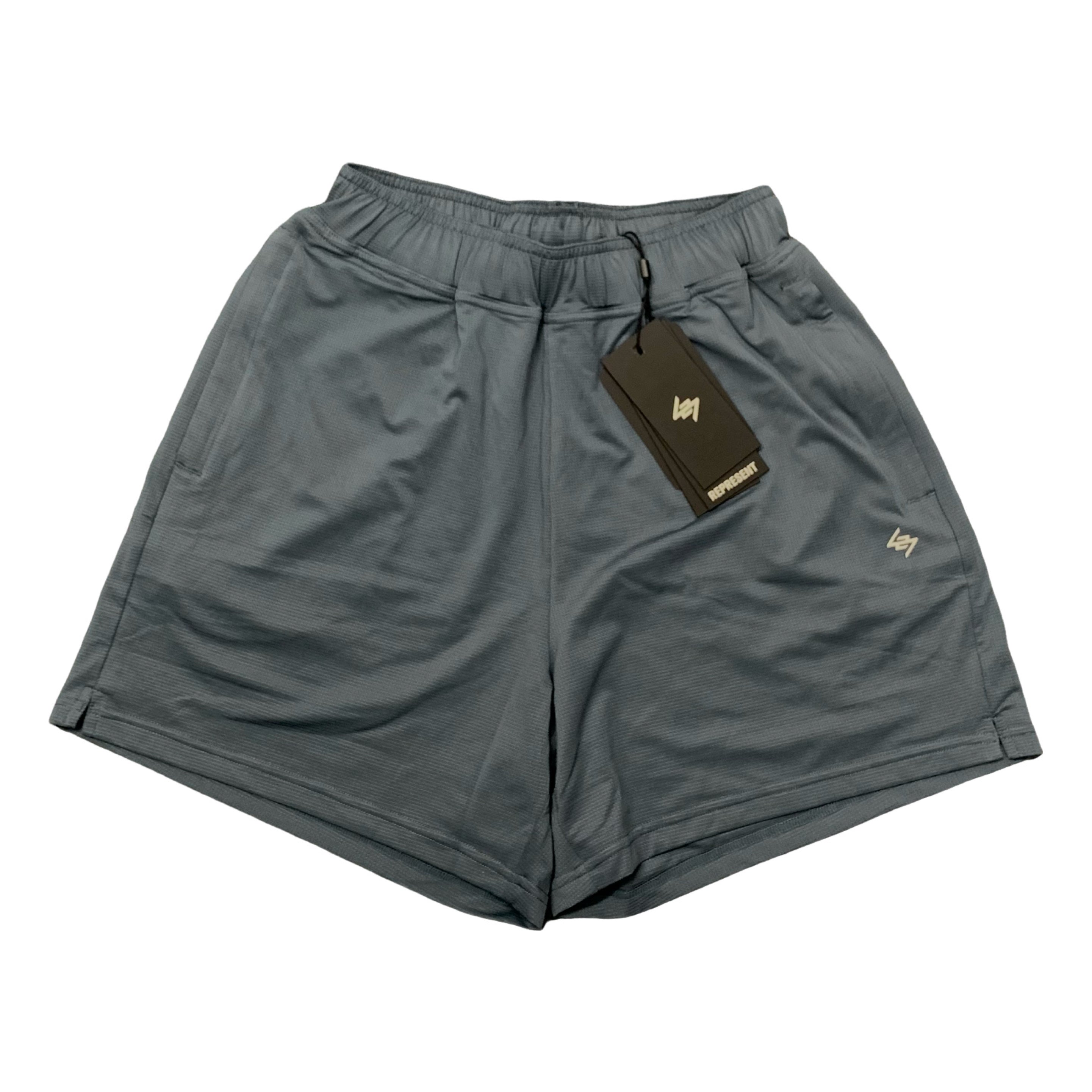 Represent Small Shorts 247 Blue Mesh DNA