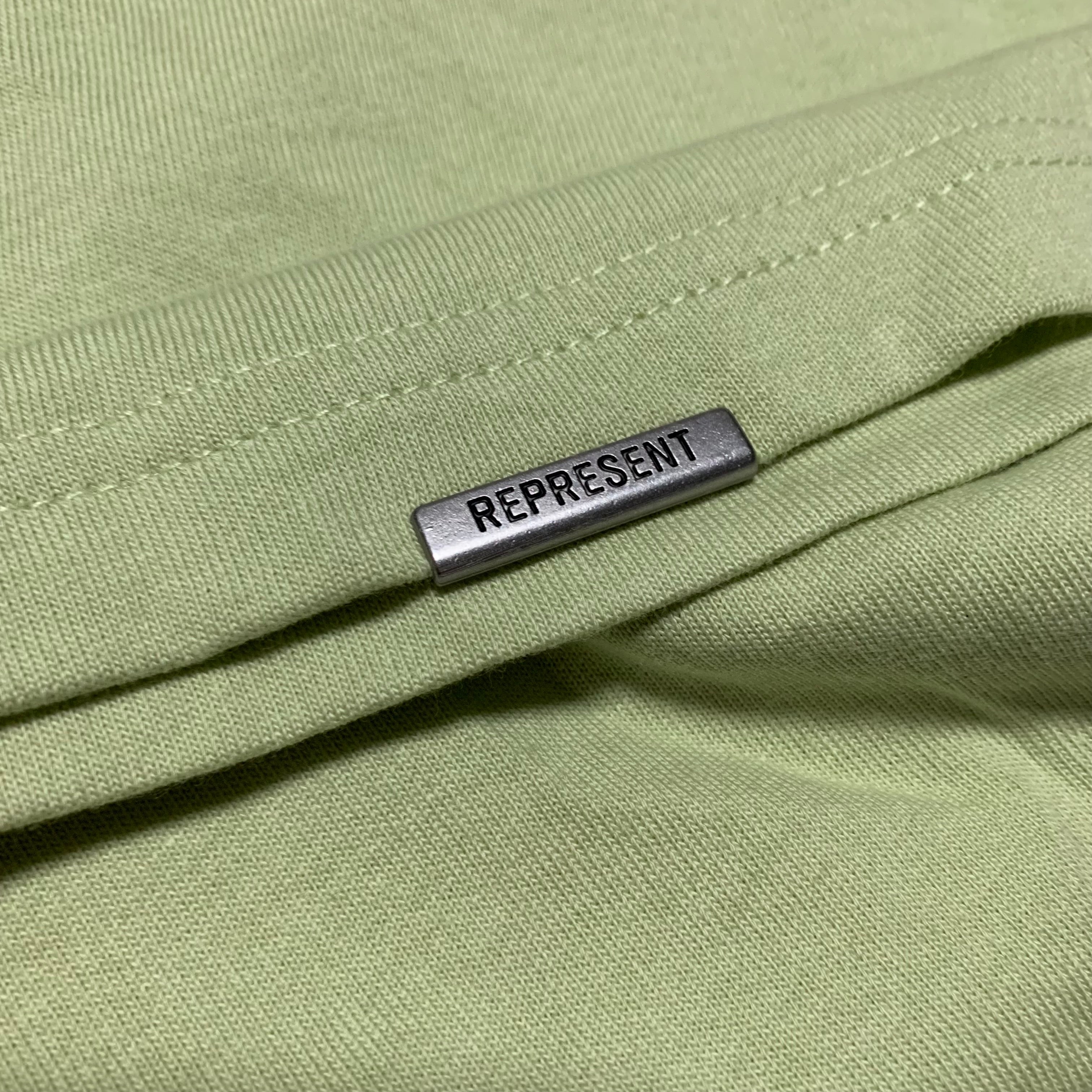 Represent Medium Raceway Graphic Match Green Tee