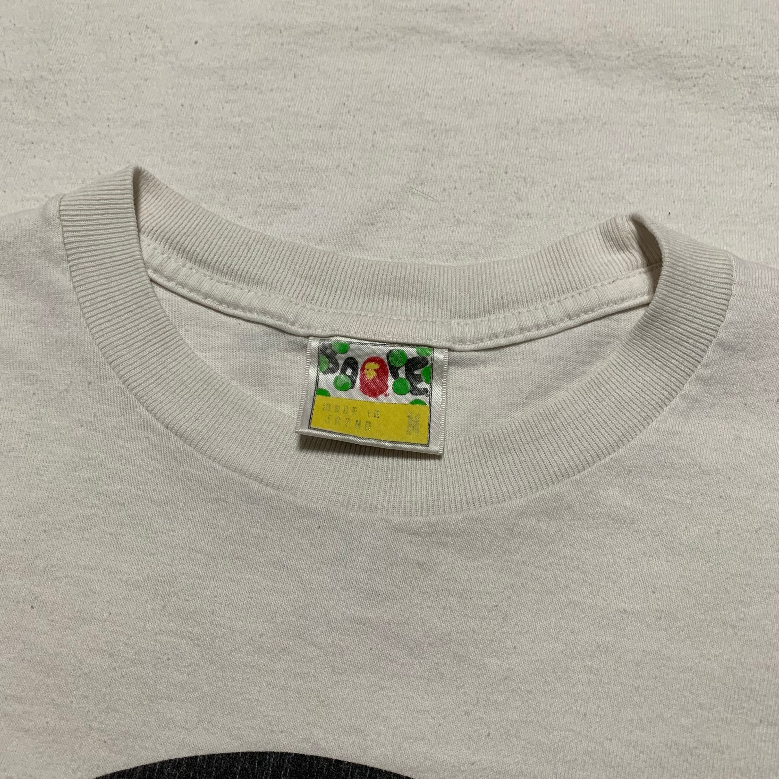 Bape Medium Busy Works Graphic White Tee A Bathing Ape 2009