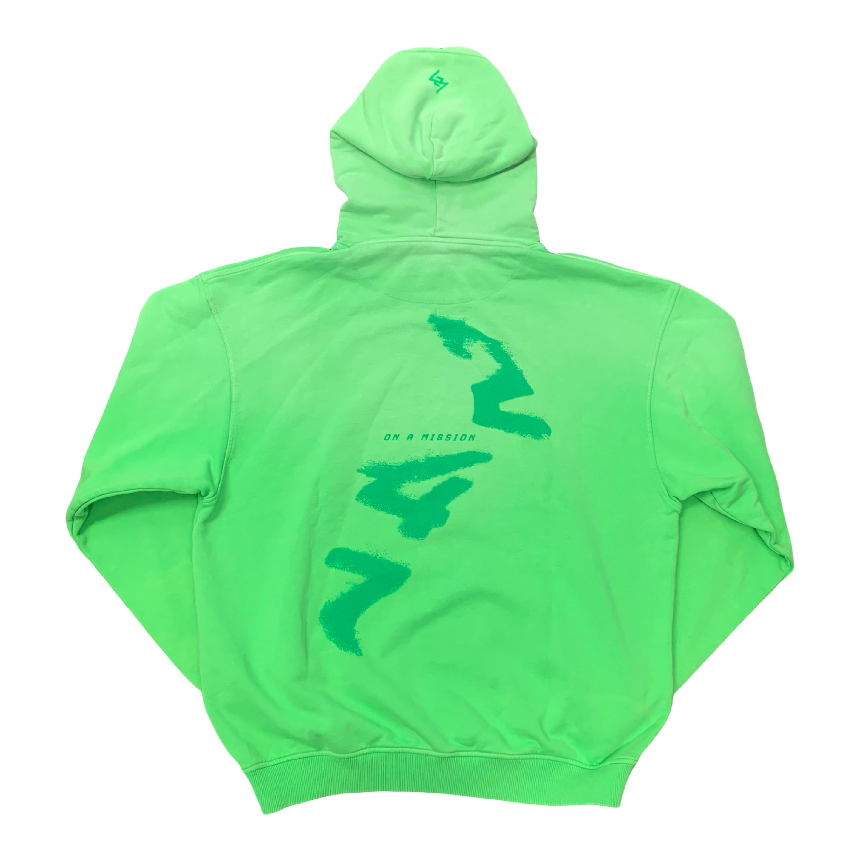 Represent Large Hoodie 247 Motion Oversized Speed Green Hoodie