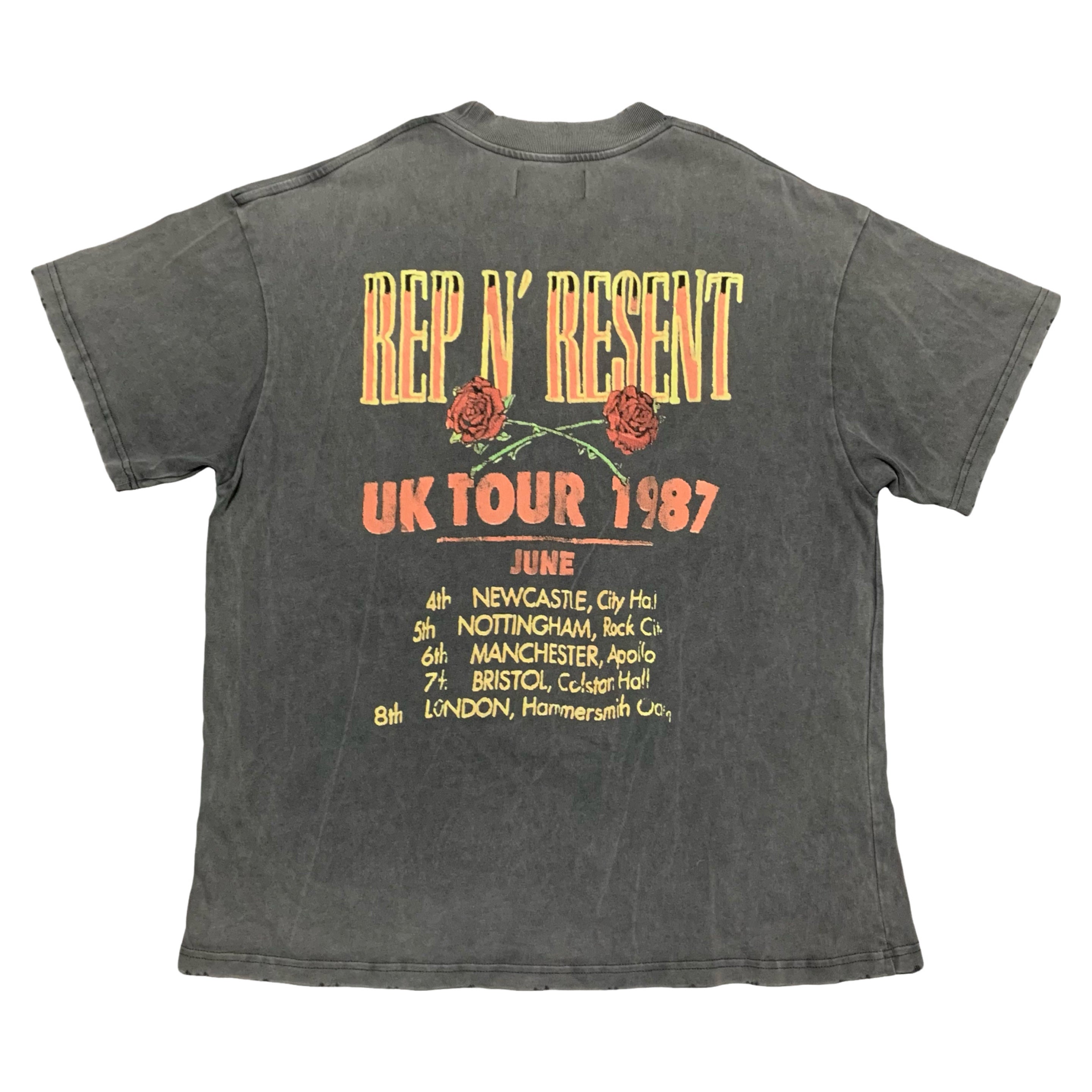 Represent Medium Rep N Resent Vintage Grey Tee