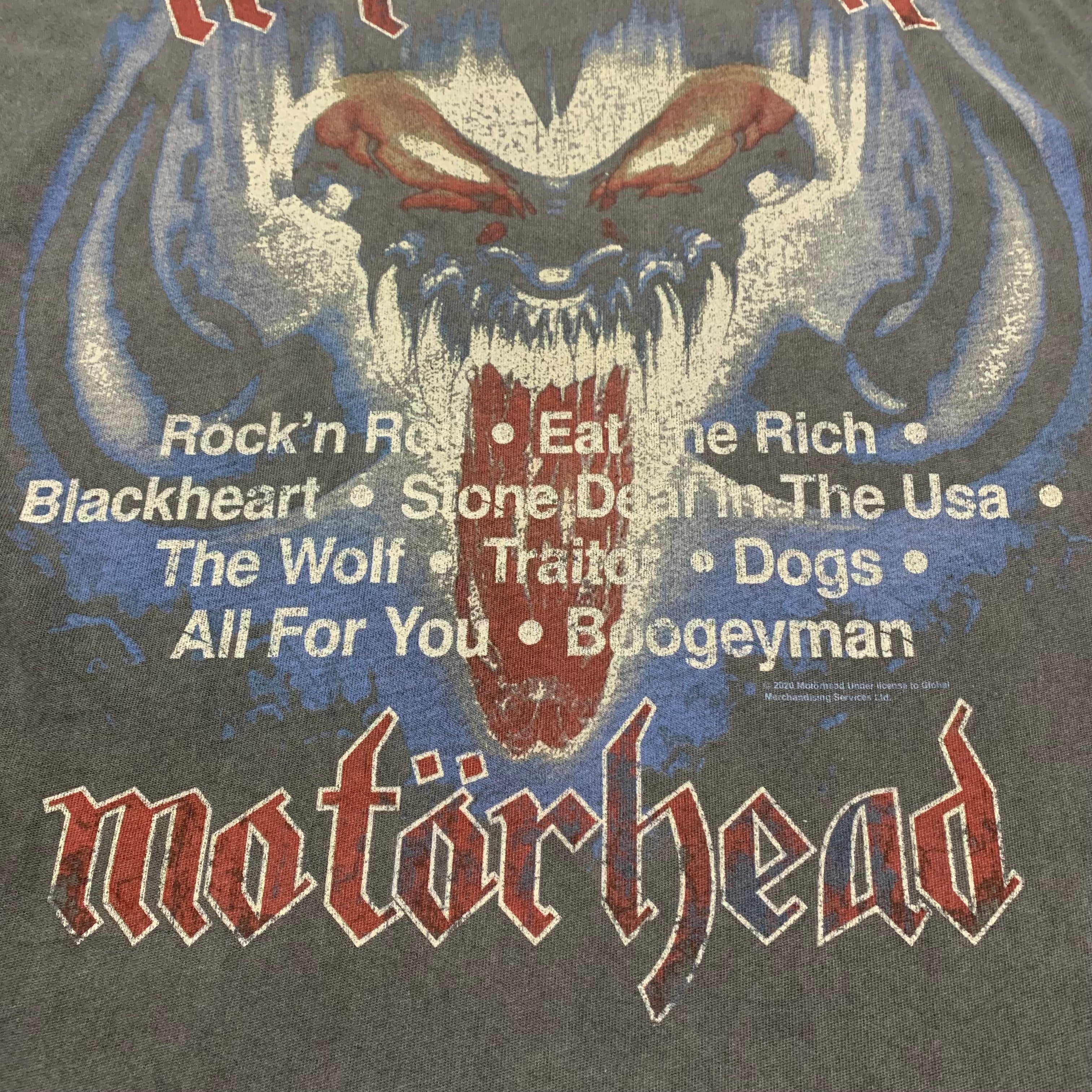 Represent Medium Motorhead Vintage Grey Tee 2020