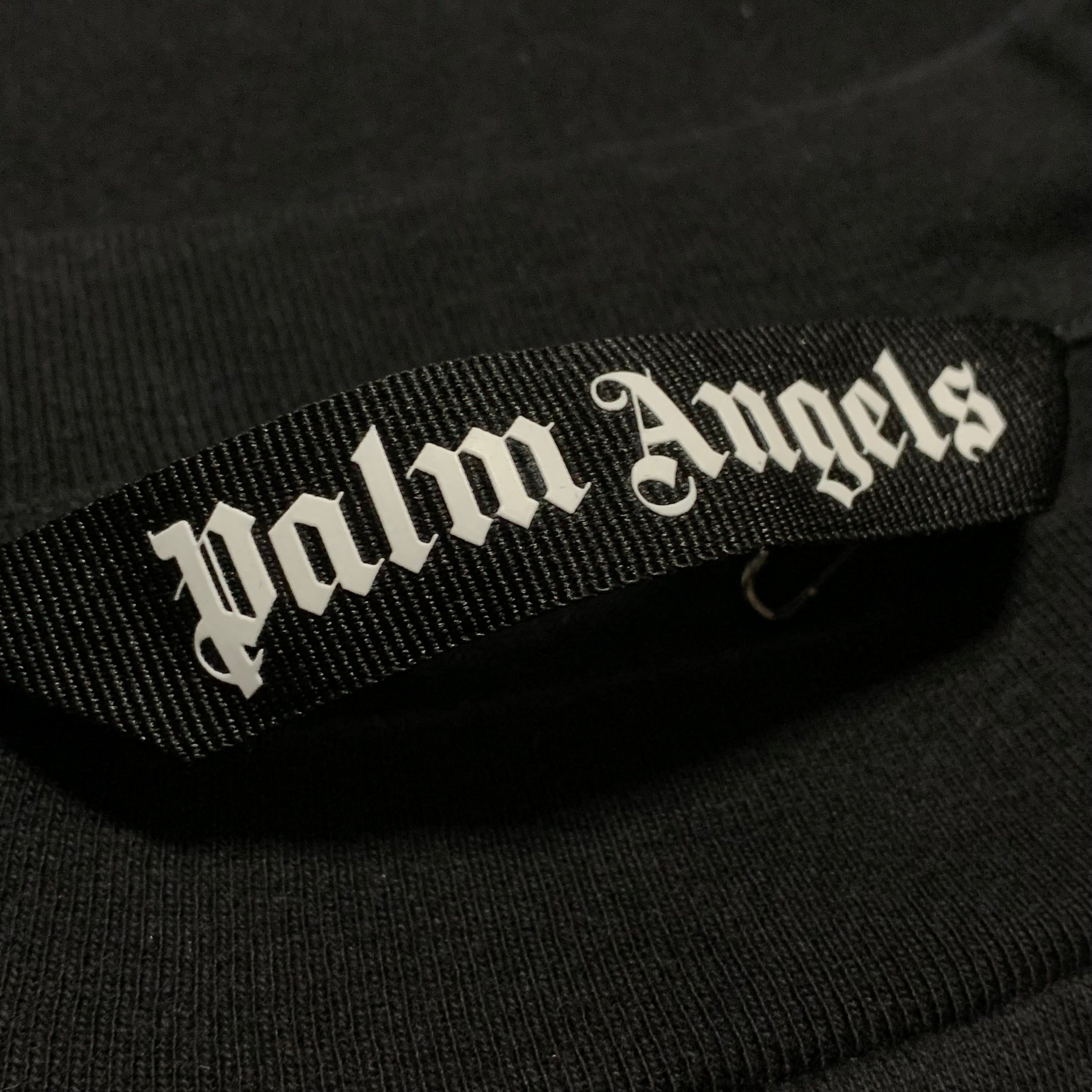 Palm Angels Small Kill The Bear Black Tee