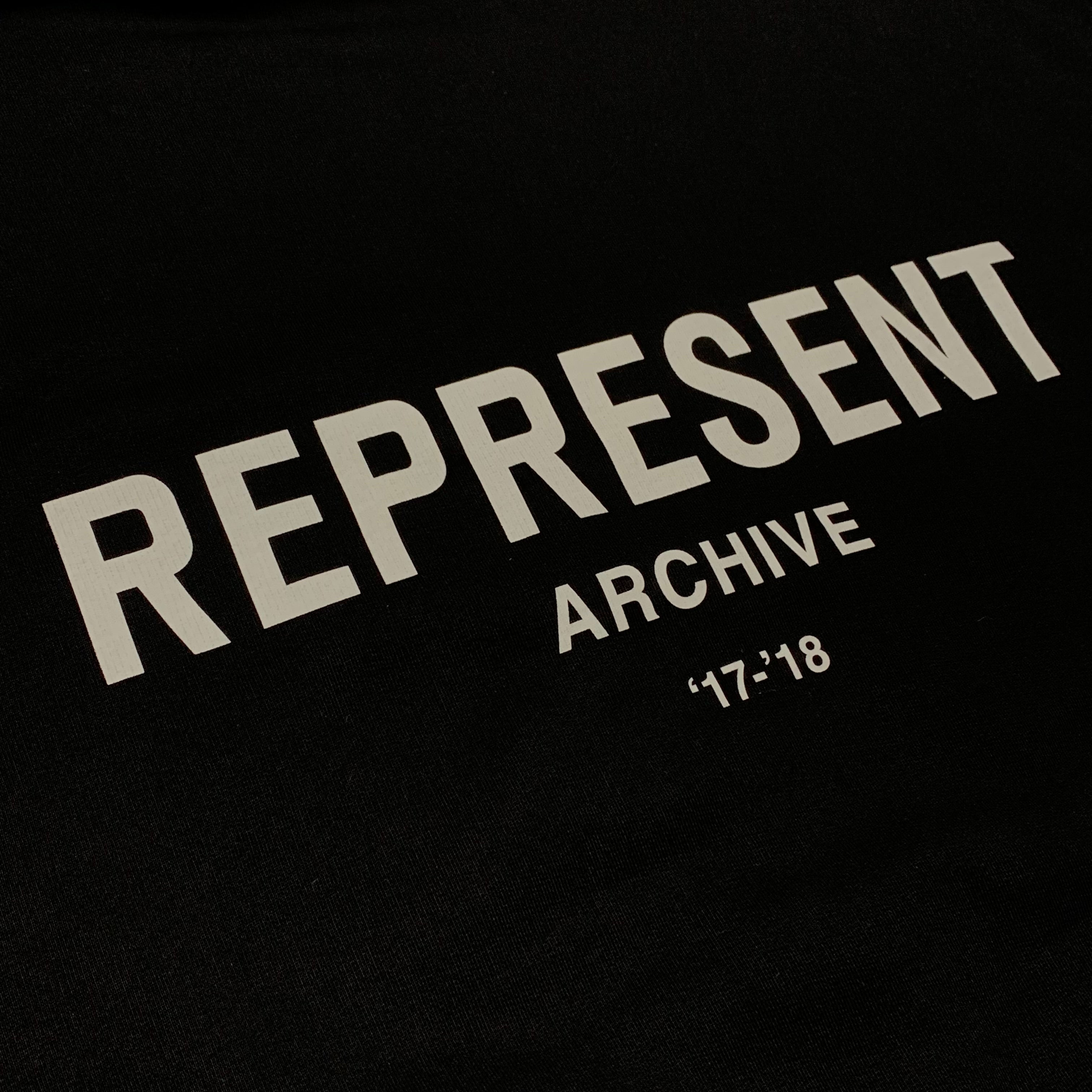 Represent Large Battle Archive Graphic Black Hoodie