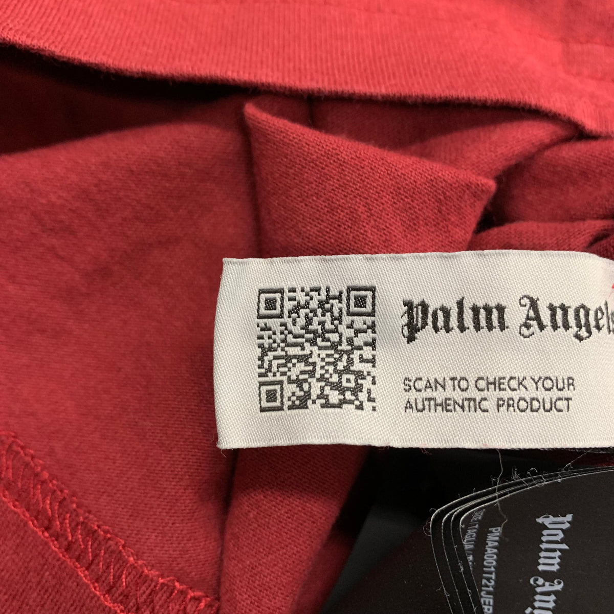 Palm Angels Small Tee Bear Classic Burgundy T-Shirt End Clothing Limited Edition
