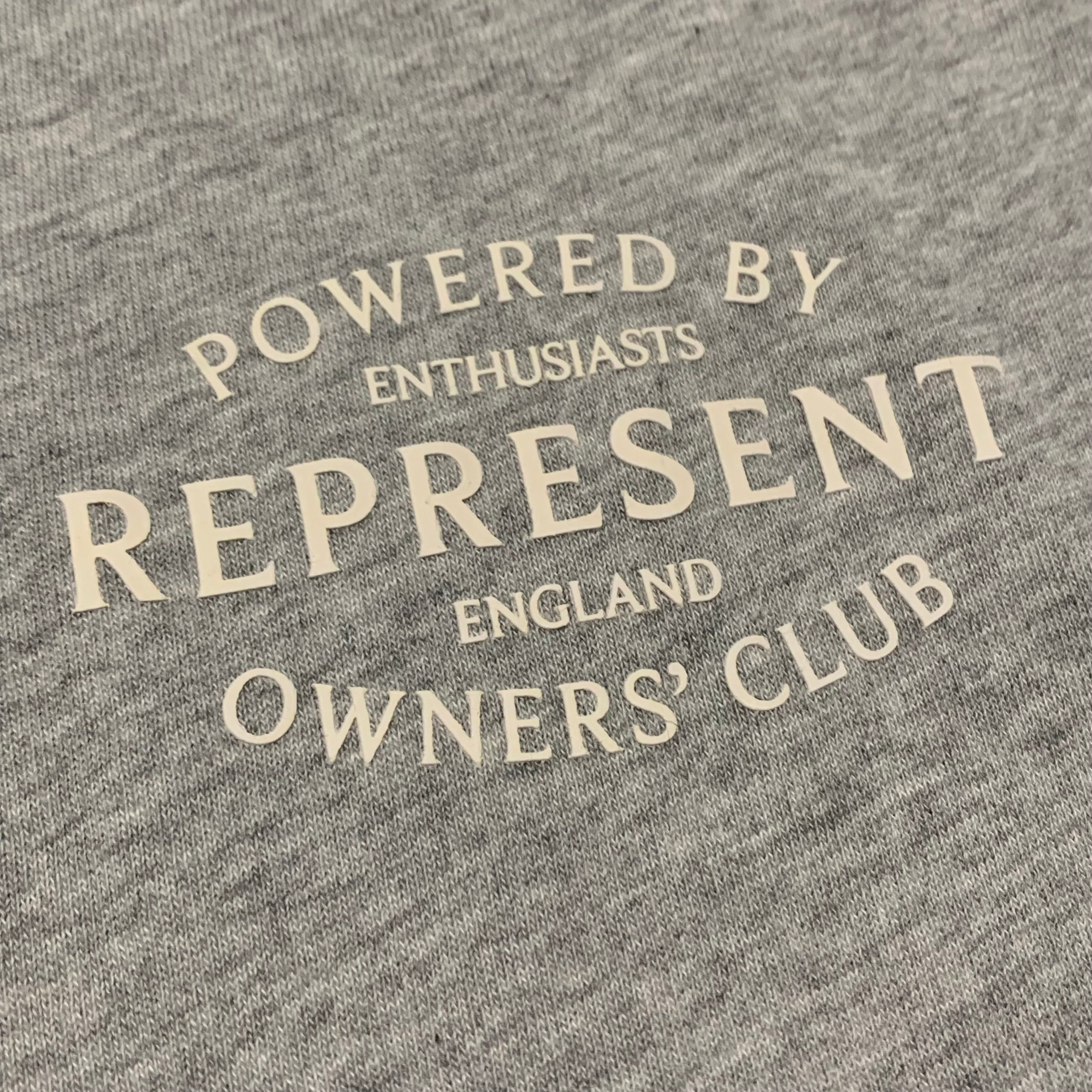 Represent Small Owners Club Stamp Grey Tee