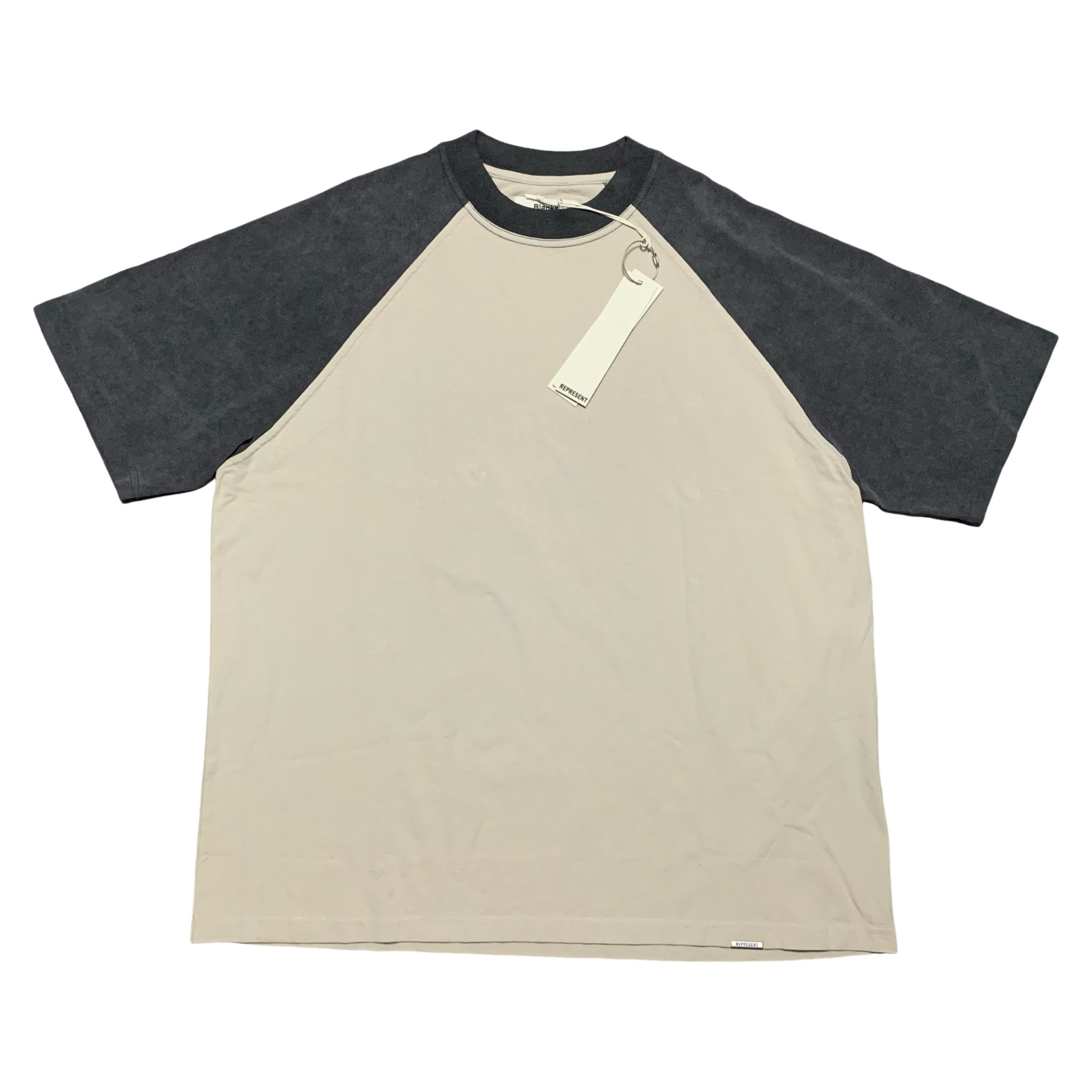 Represent XL Blanks Raglan Vintage White Tee