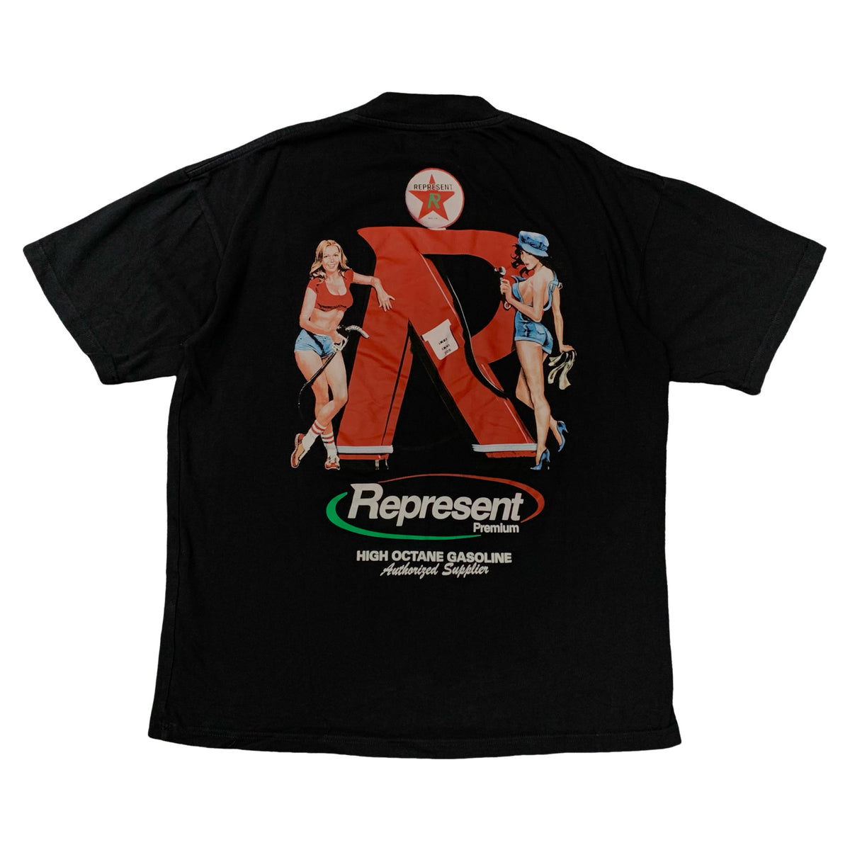 Represent XS Tee Premium Off Black T-Shirt