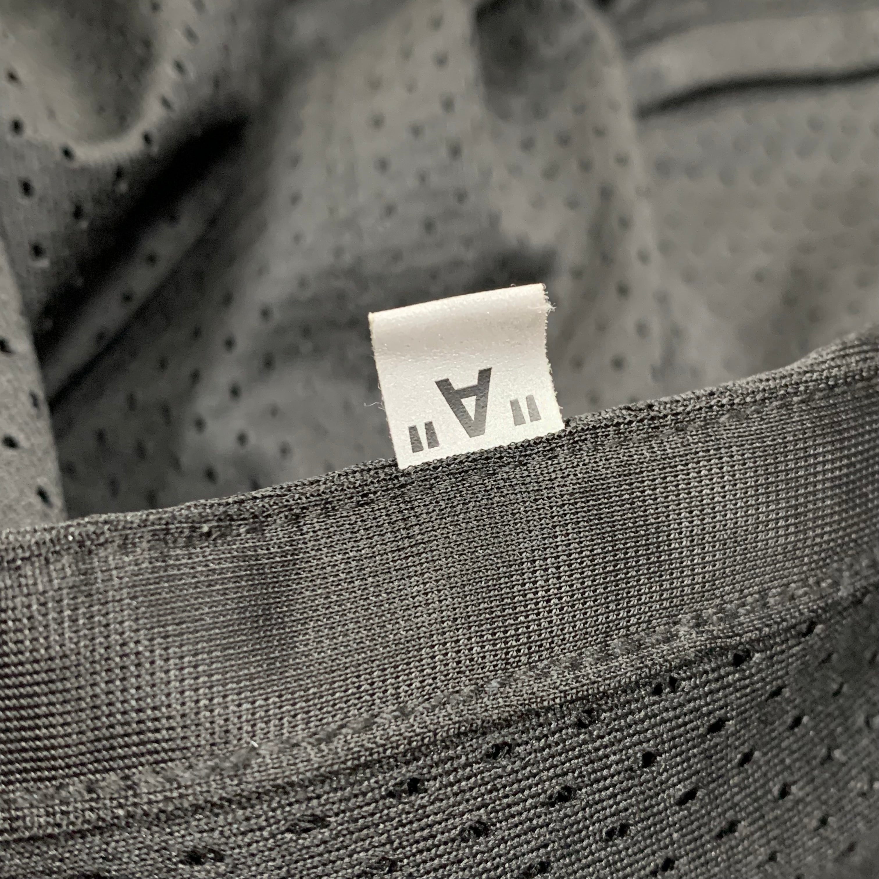 Off White Medium Diag Black Mesh Shorts Bottoms Virgil Abloh