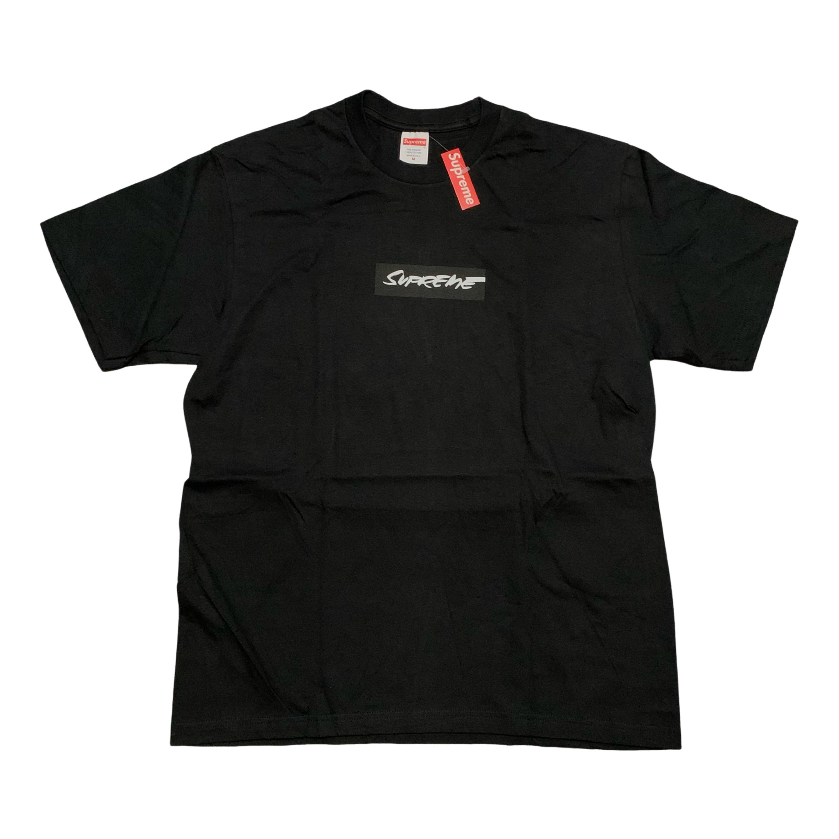 Supreme Medium Futura Box Logo Black Tee 2024