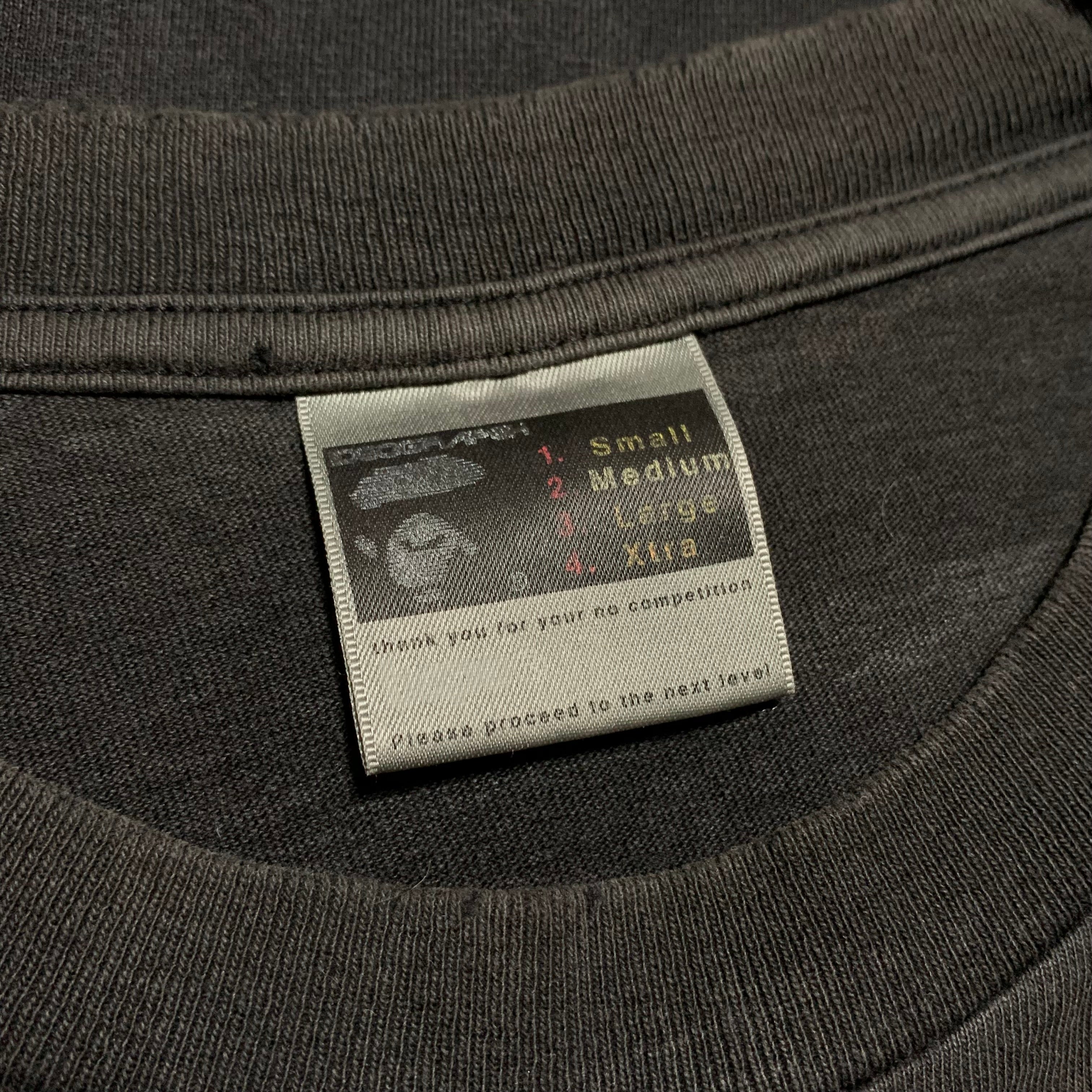 Bape Medium Play Graphic Black Tee A Bathing Ape Vintage OG 1999