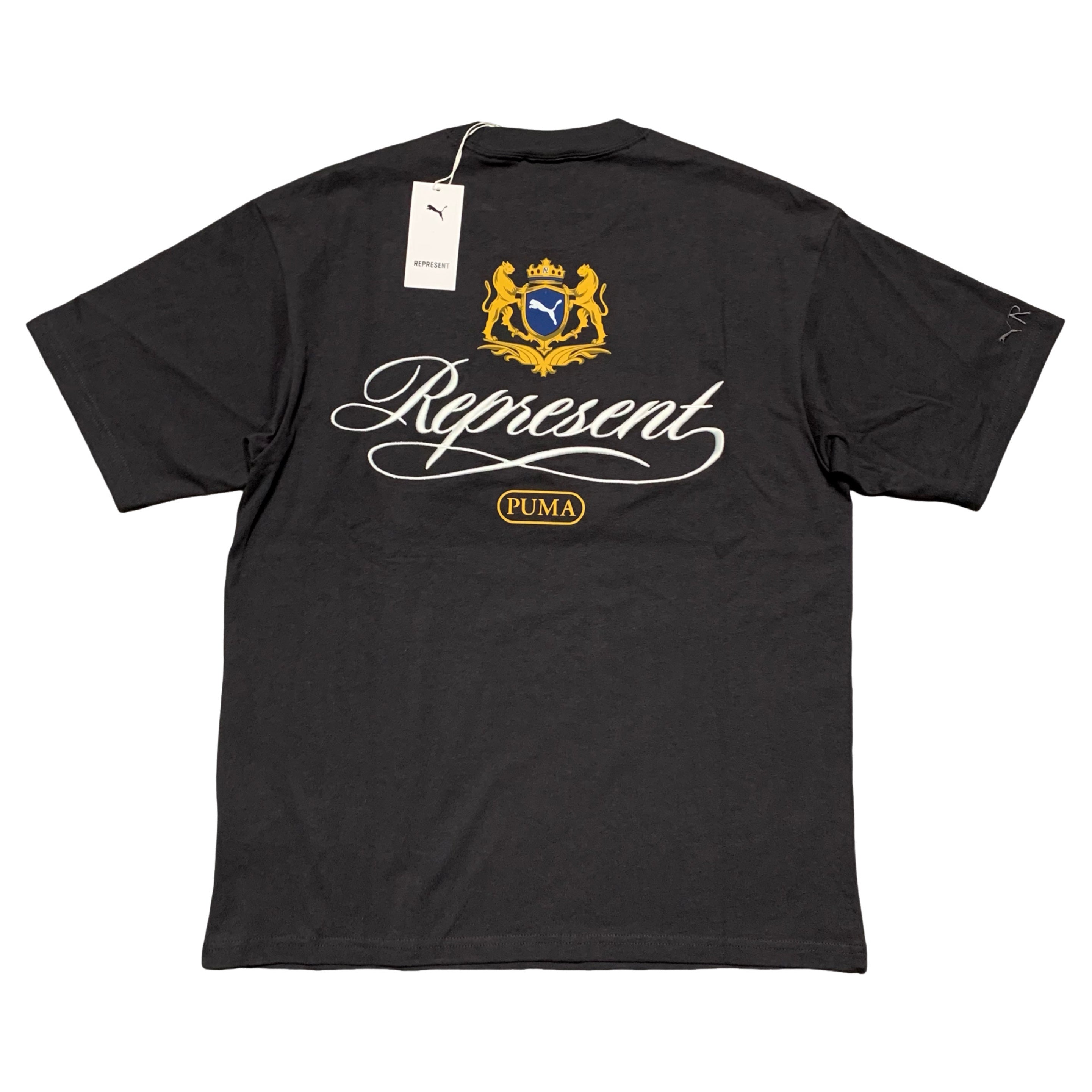 Represent Small Puma Graphic Dark Grey Tee