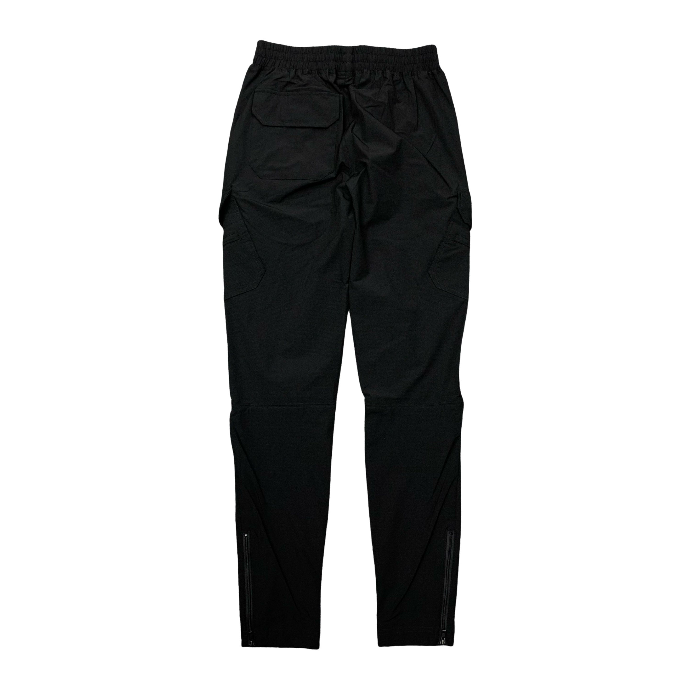 Represent Small Pant 247 Black Zip Track Cargo Bottoms