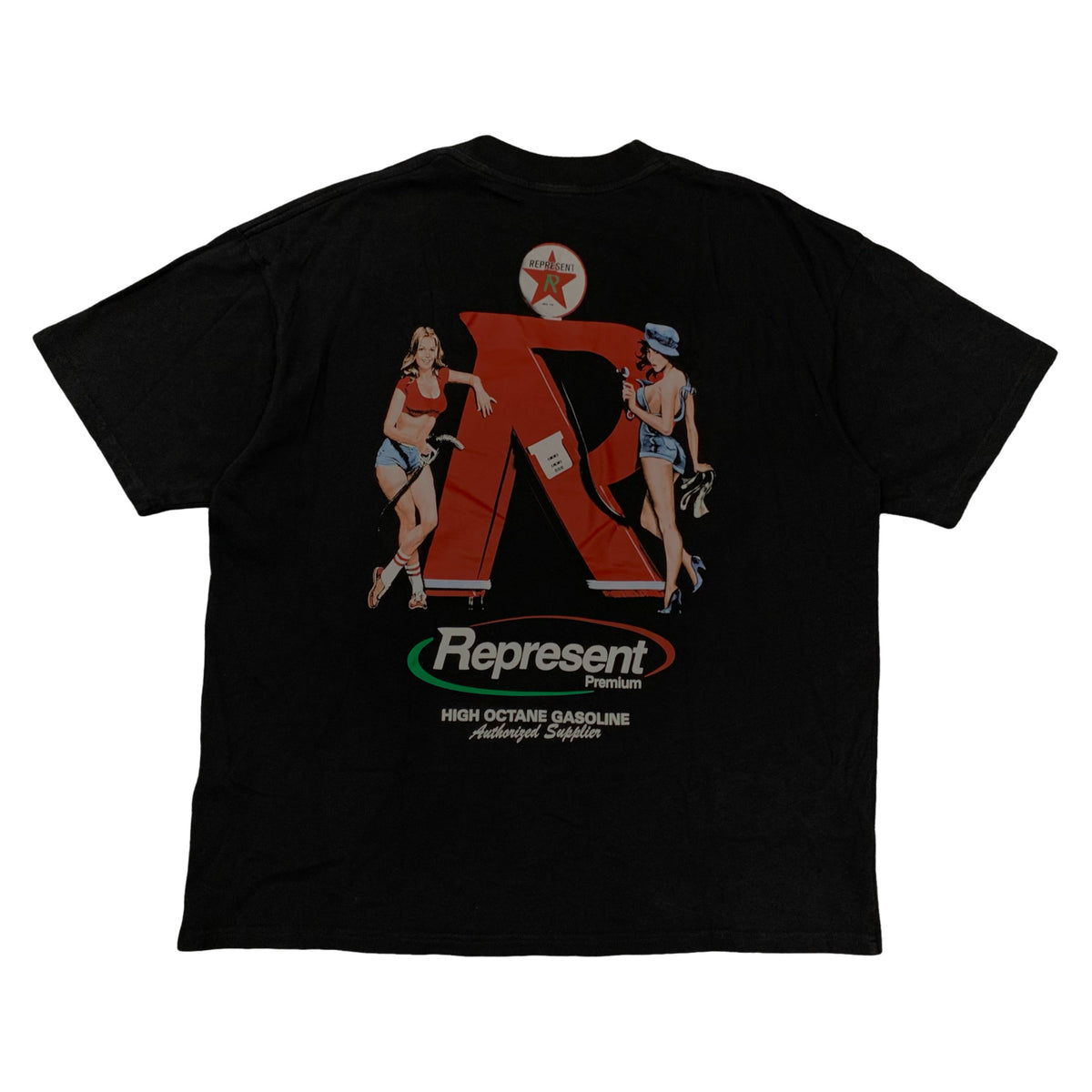 Represent Large Tee Premium Black T-Shirt