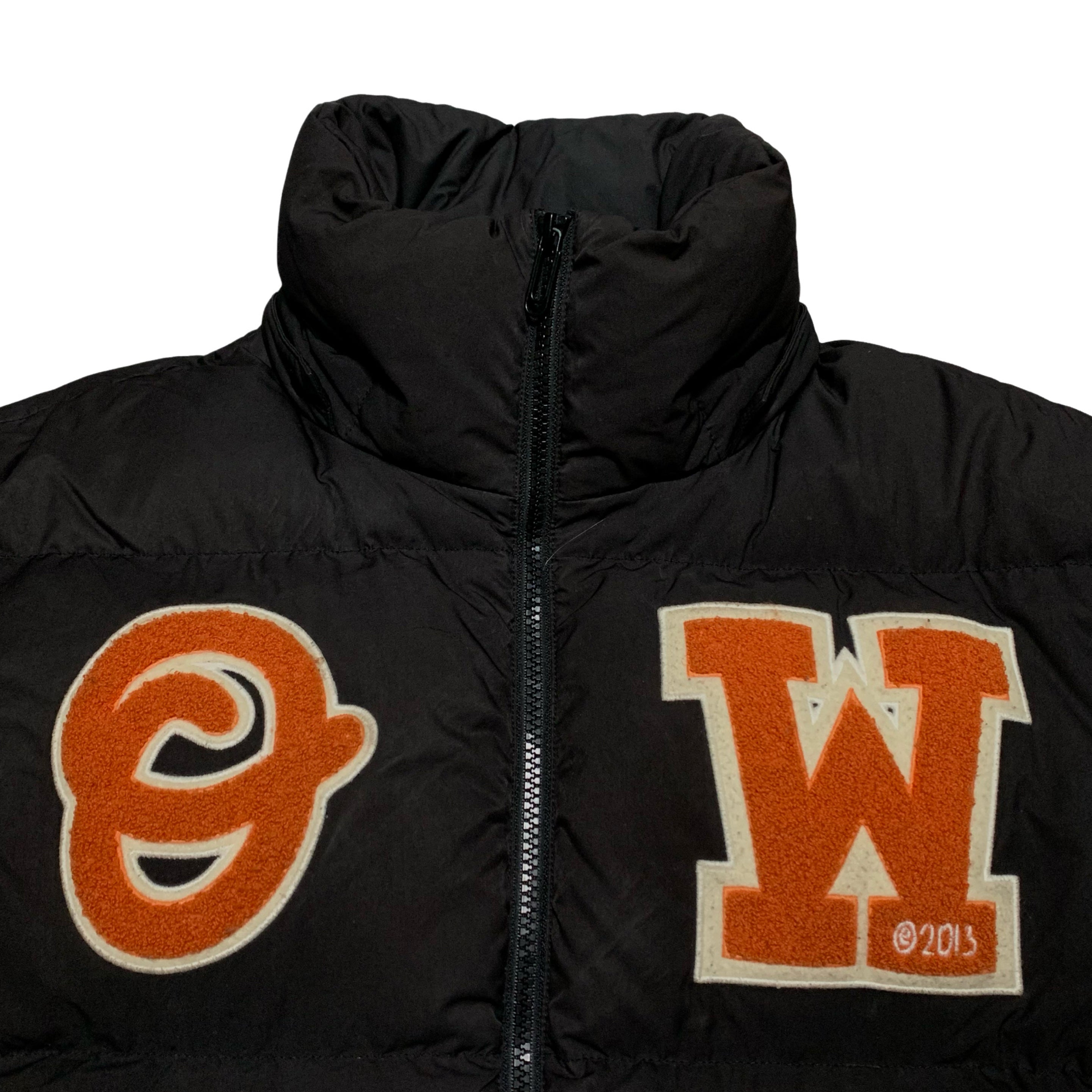 Off White Small Puffer Patch Logo Black Jacket Virgil Abloh 2022