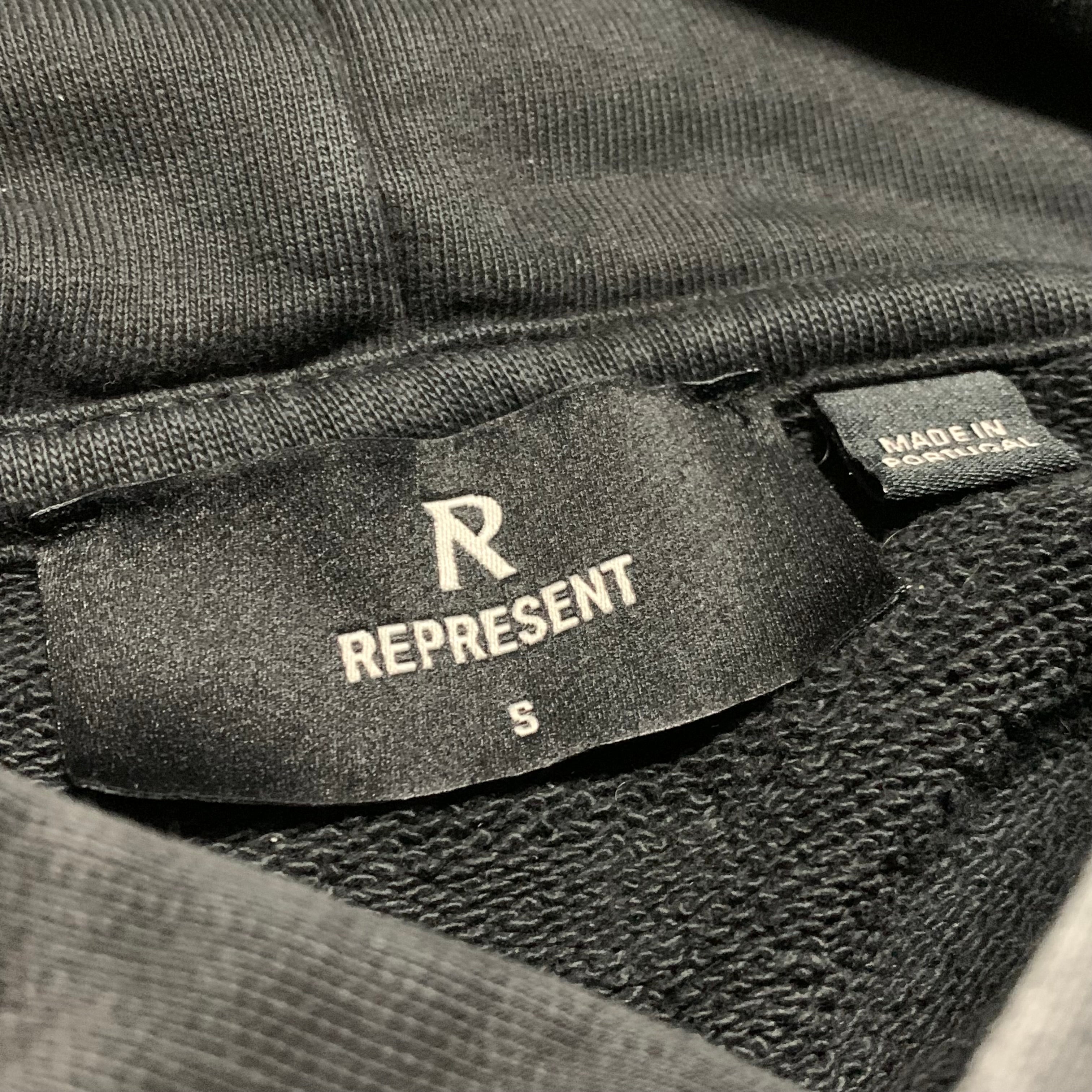 Represent Small World Championship Stained Black Hoodie