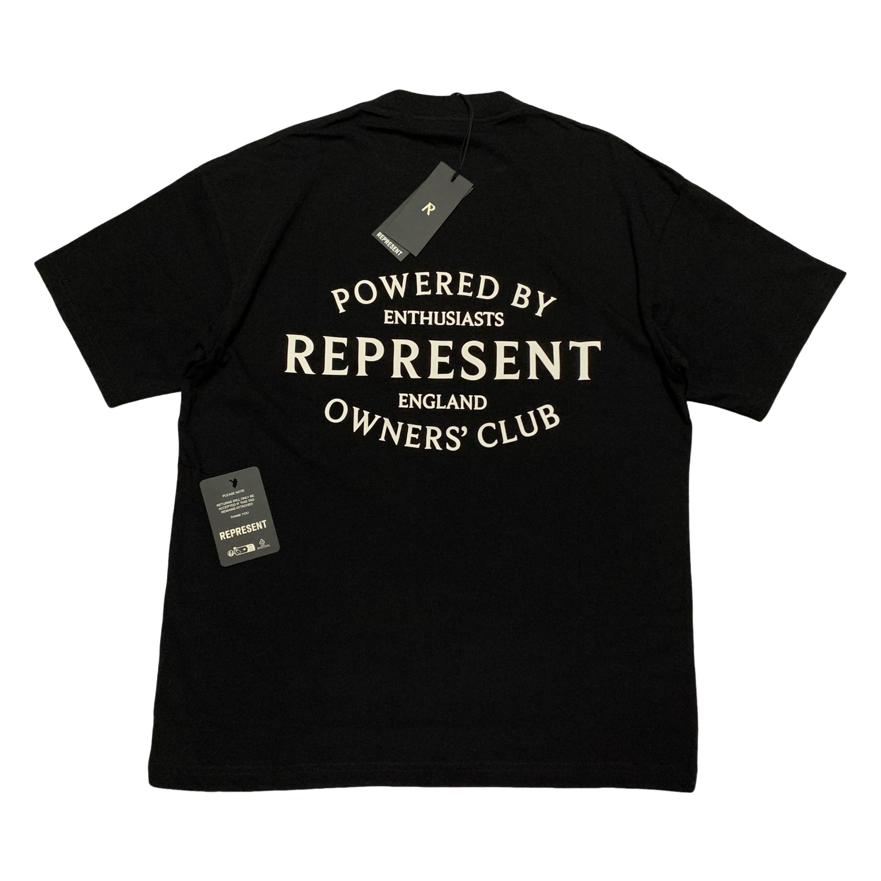 Represent XS Owners Club Stamp Jet Black Tee