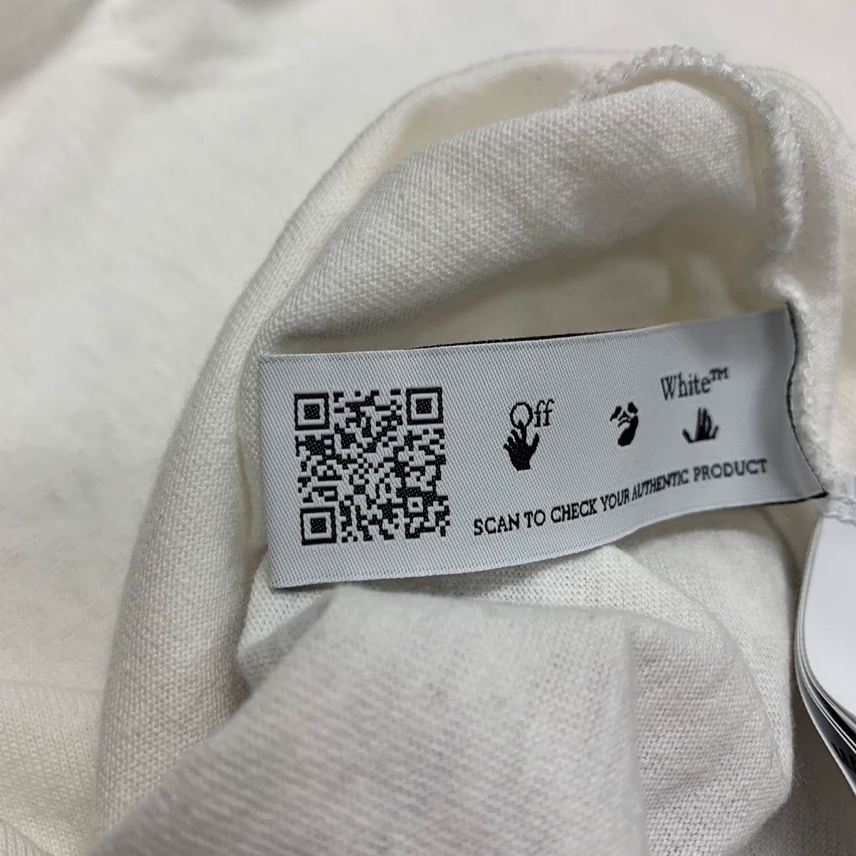 Off White Small Tee Marker Arrows White T-Shirt Virgil Abloh