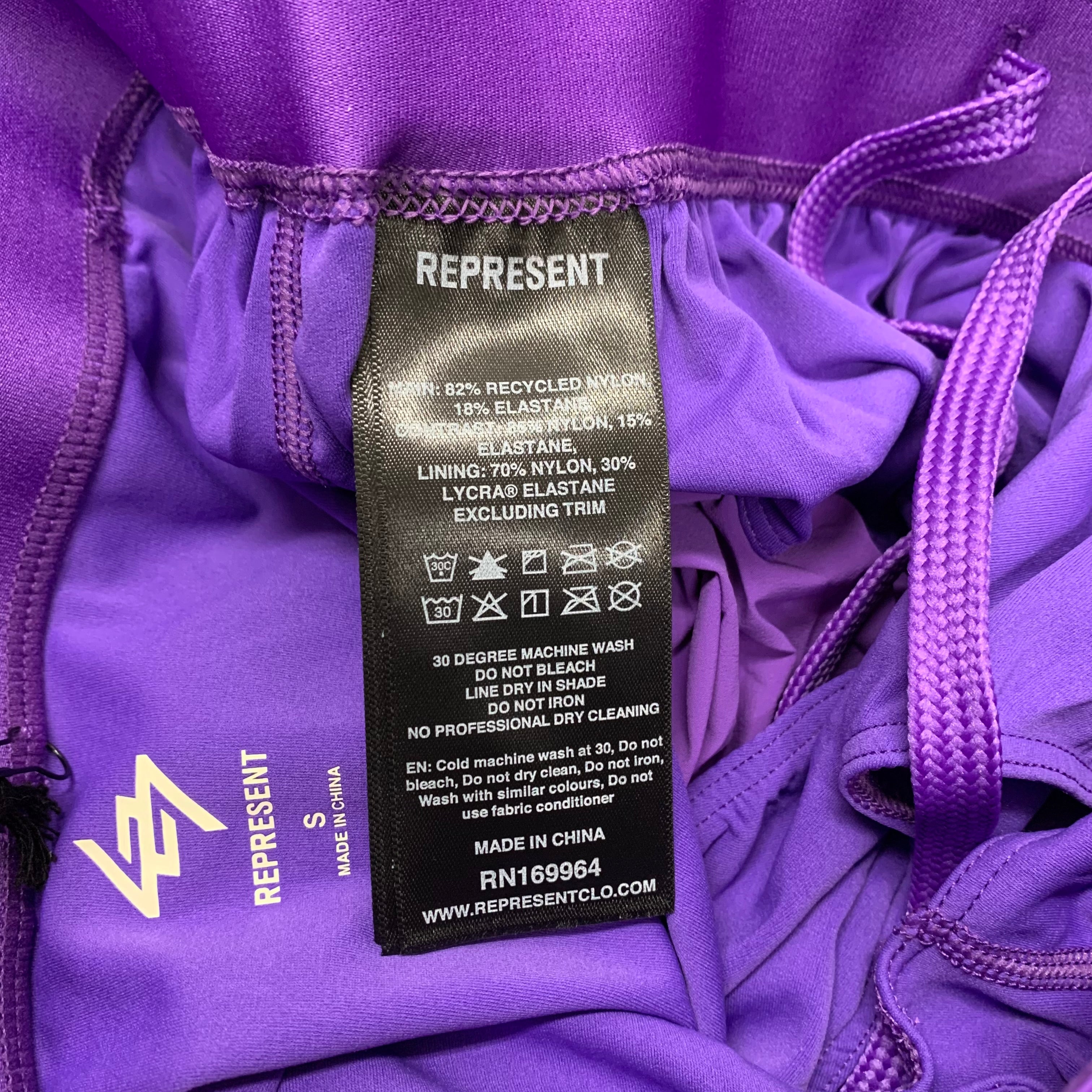 Represent Small Shorts 247 Berlin Purple Shorts