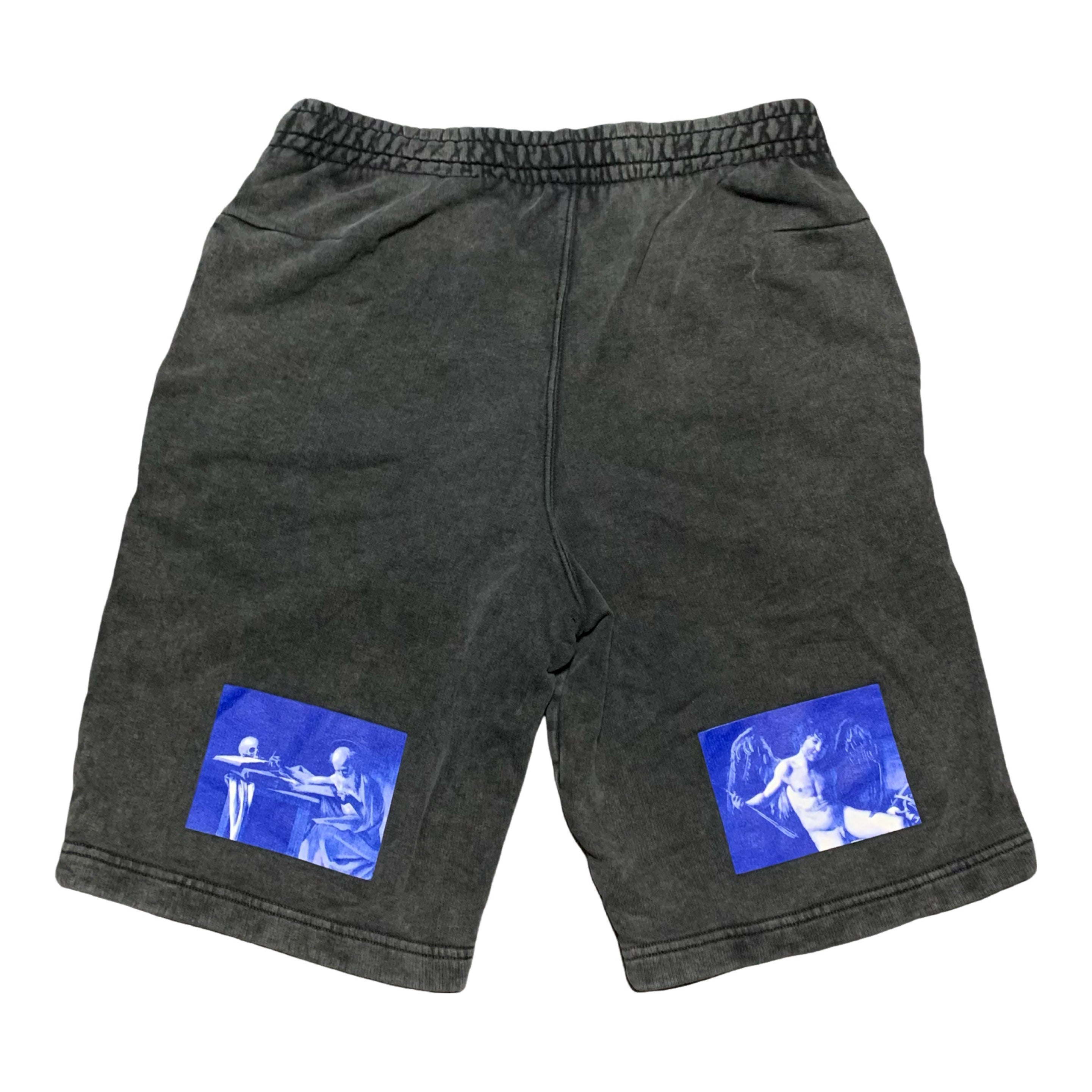Off White Medium Shorts Hardcore Caravaggio Off Black Bottoms Virgil Abloh