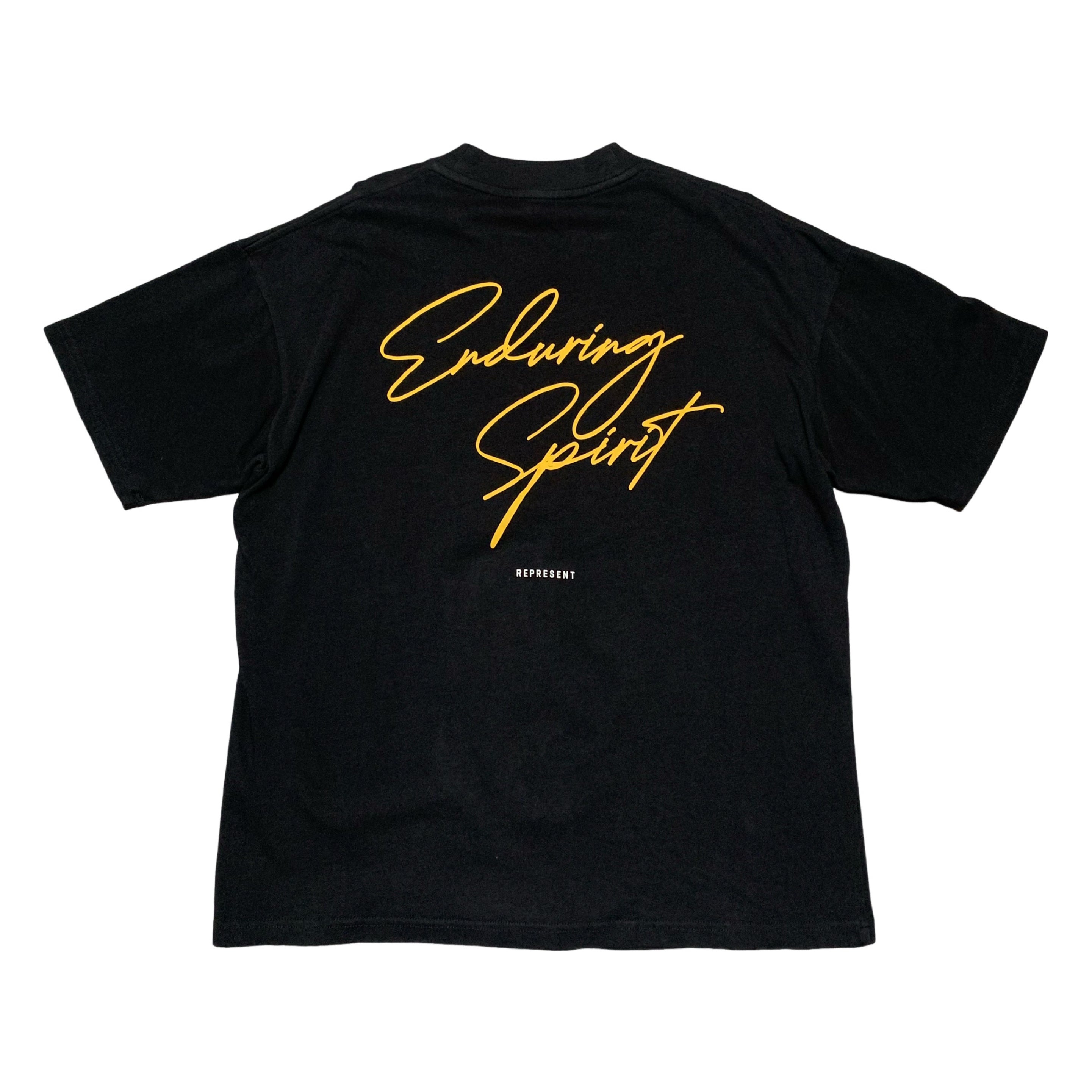 Represent Small Enduring Spirit Off Black Tee