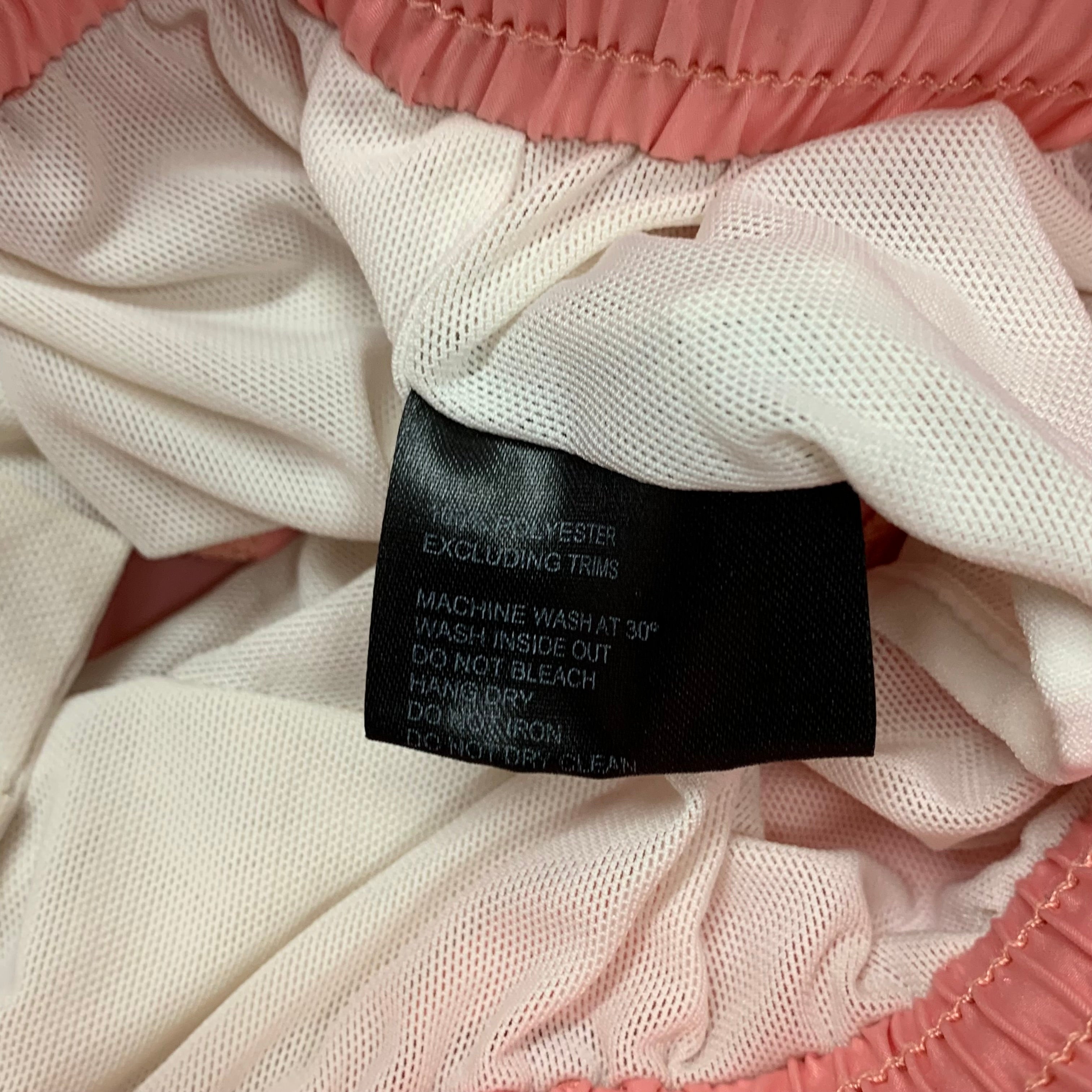 Represent XS Swim Shorts Pink REP Logo Bottoms