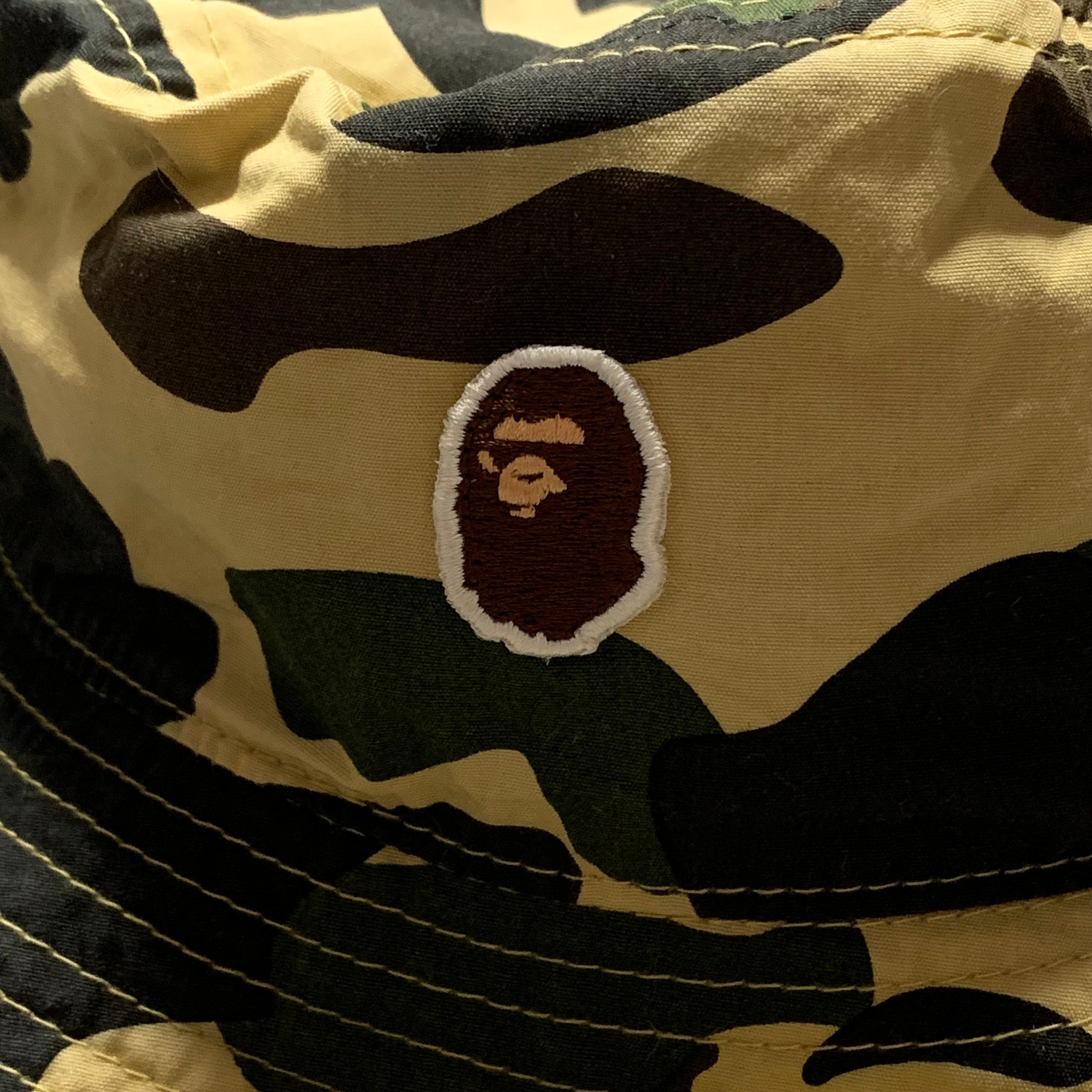 Bape Bucket Hat Yellow 1st Camo A Bathing Ape