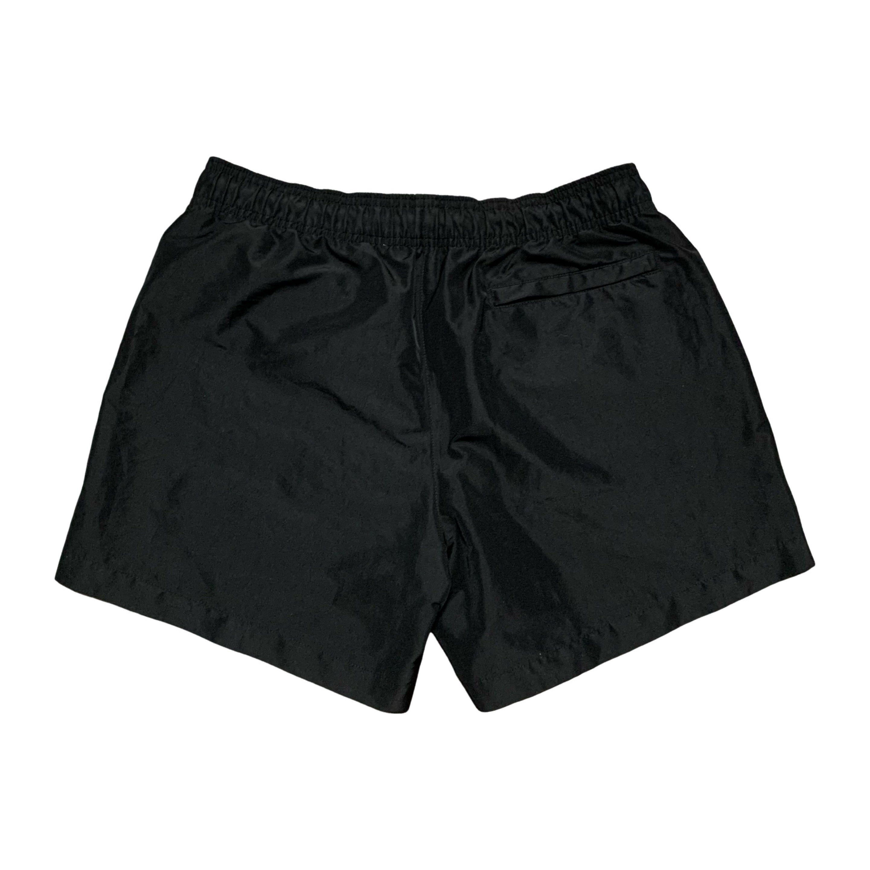 Off White Small Swim Shorts Sunset Graphic Black Bottoms Virgil Abloh