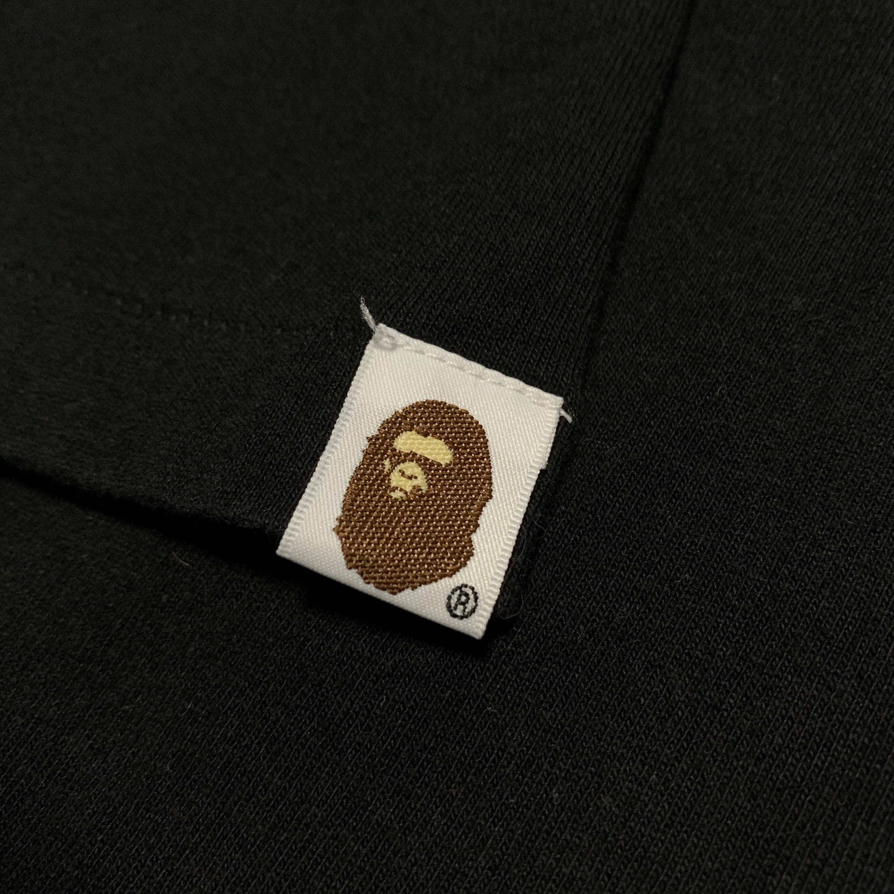 Bape XL Busy Works Super Black Tee A Bathing Ape