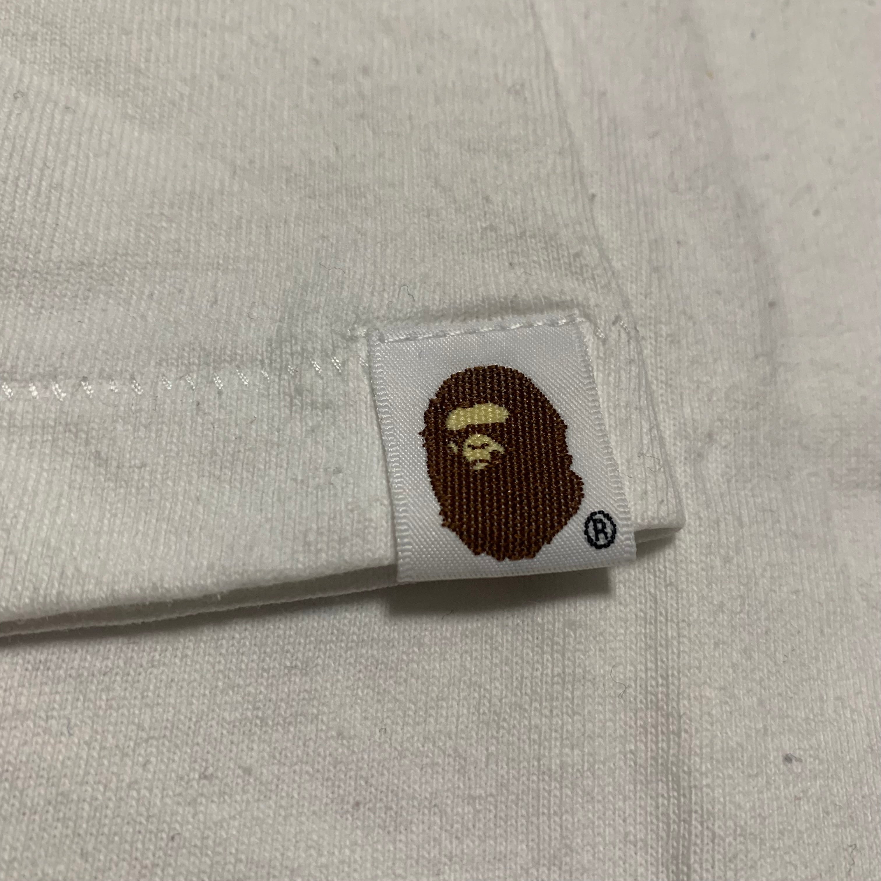 Bape Large Year Of The Boar White Tee A Bathing Ape