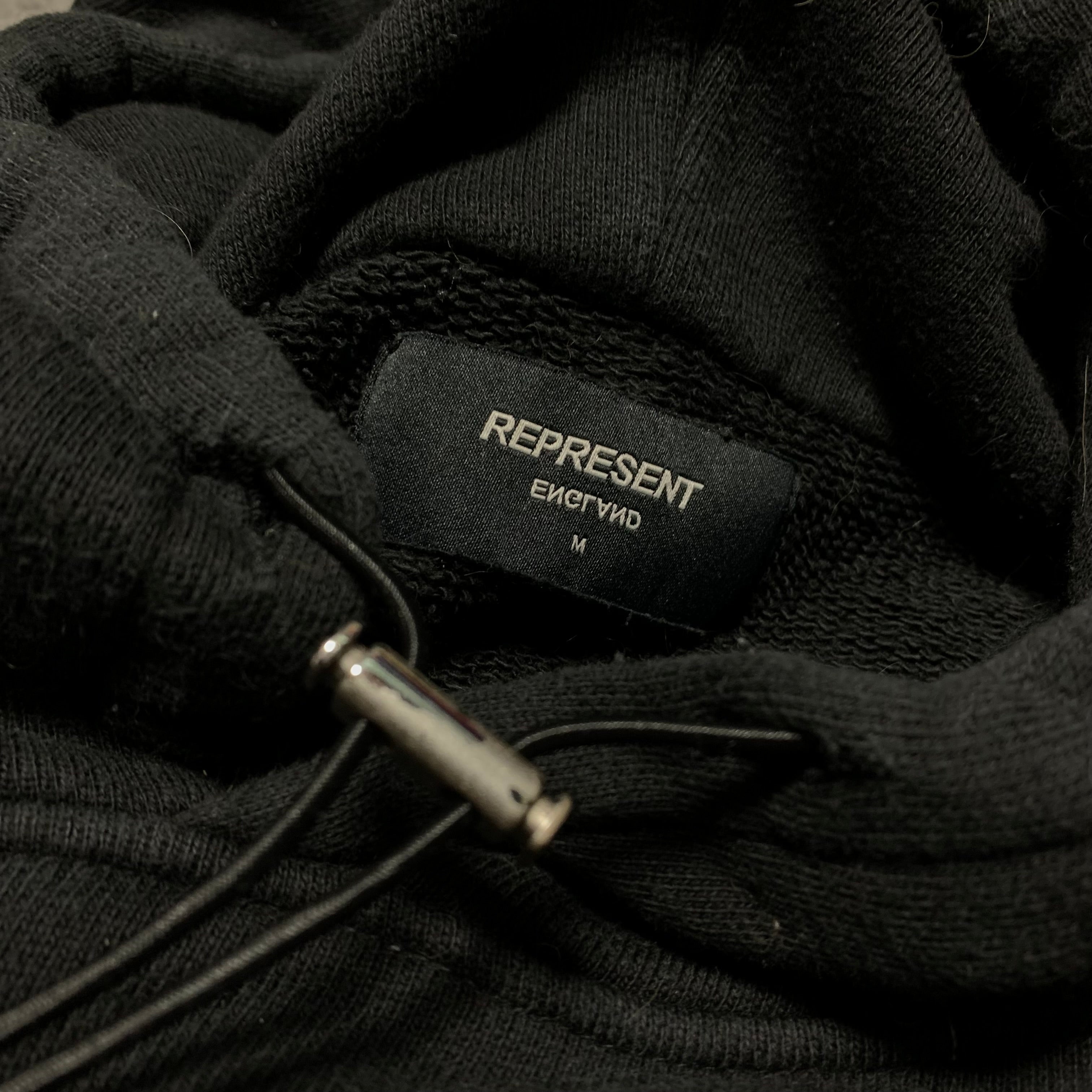 Represent Medium Spirit Speed Jet Black Hoodie